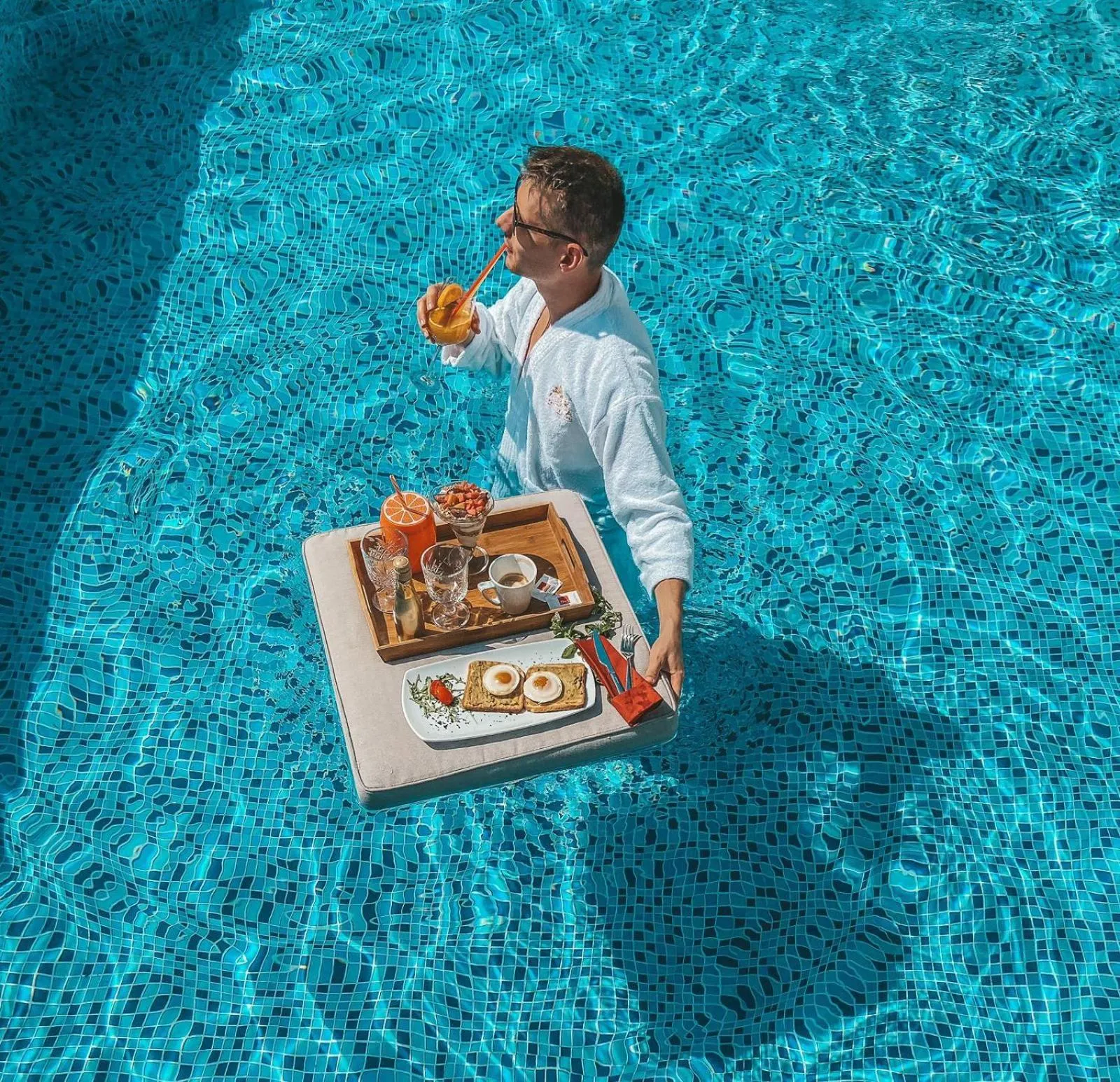 Swimming pool in Agava Lux Rooms&Pool