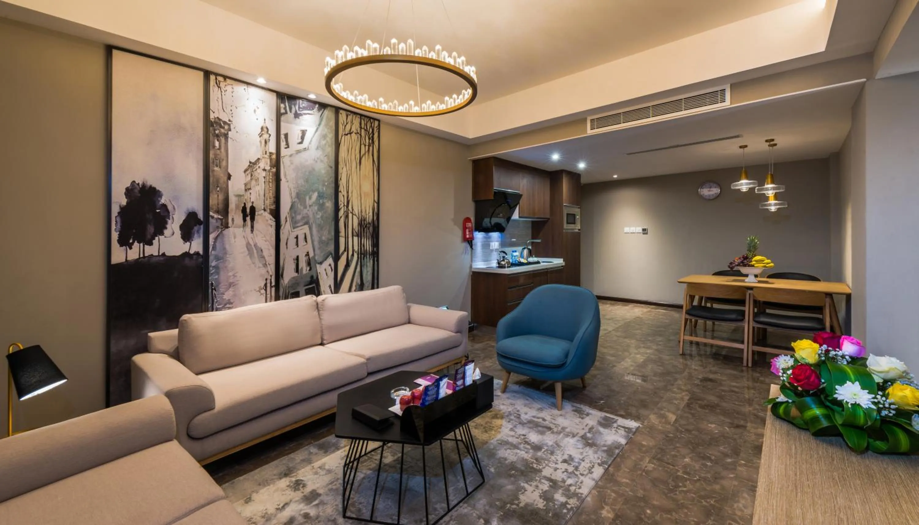 Living room in Boudl Al Corniche