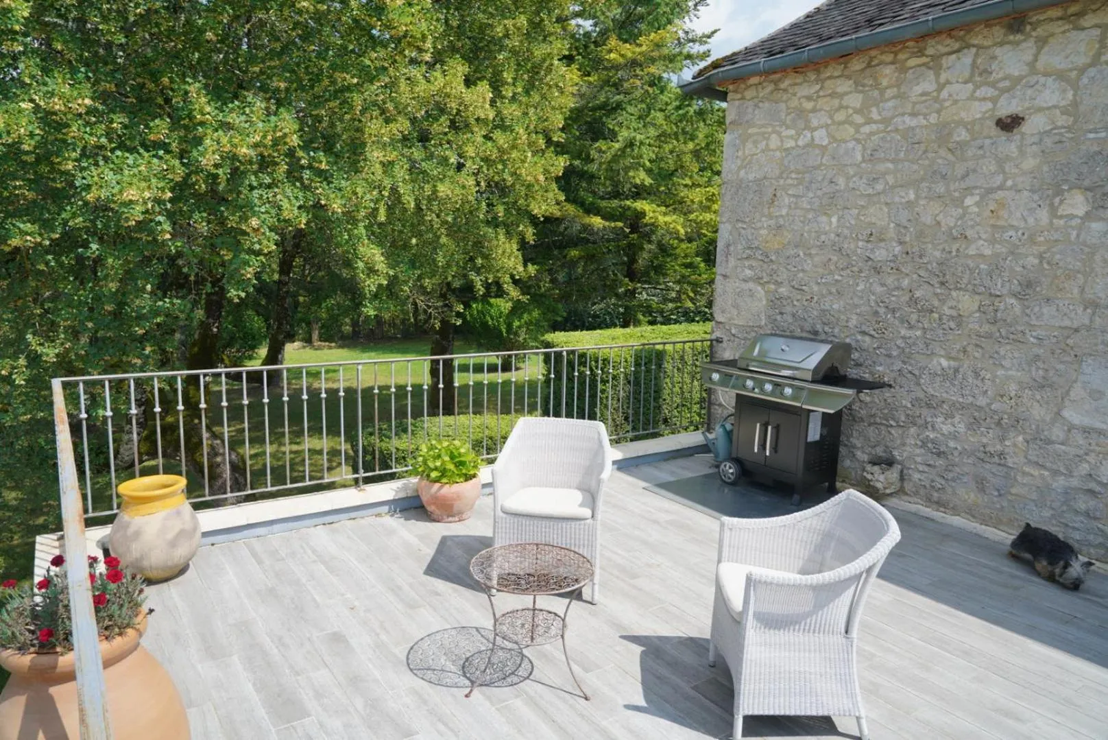 BBQ facilities in Domaine La Garenne