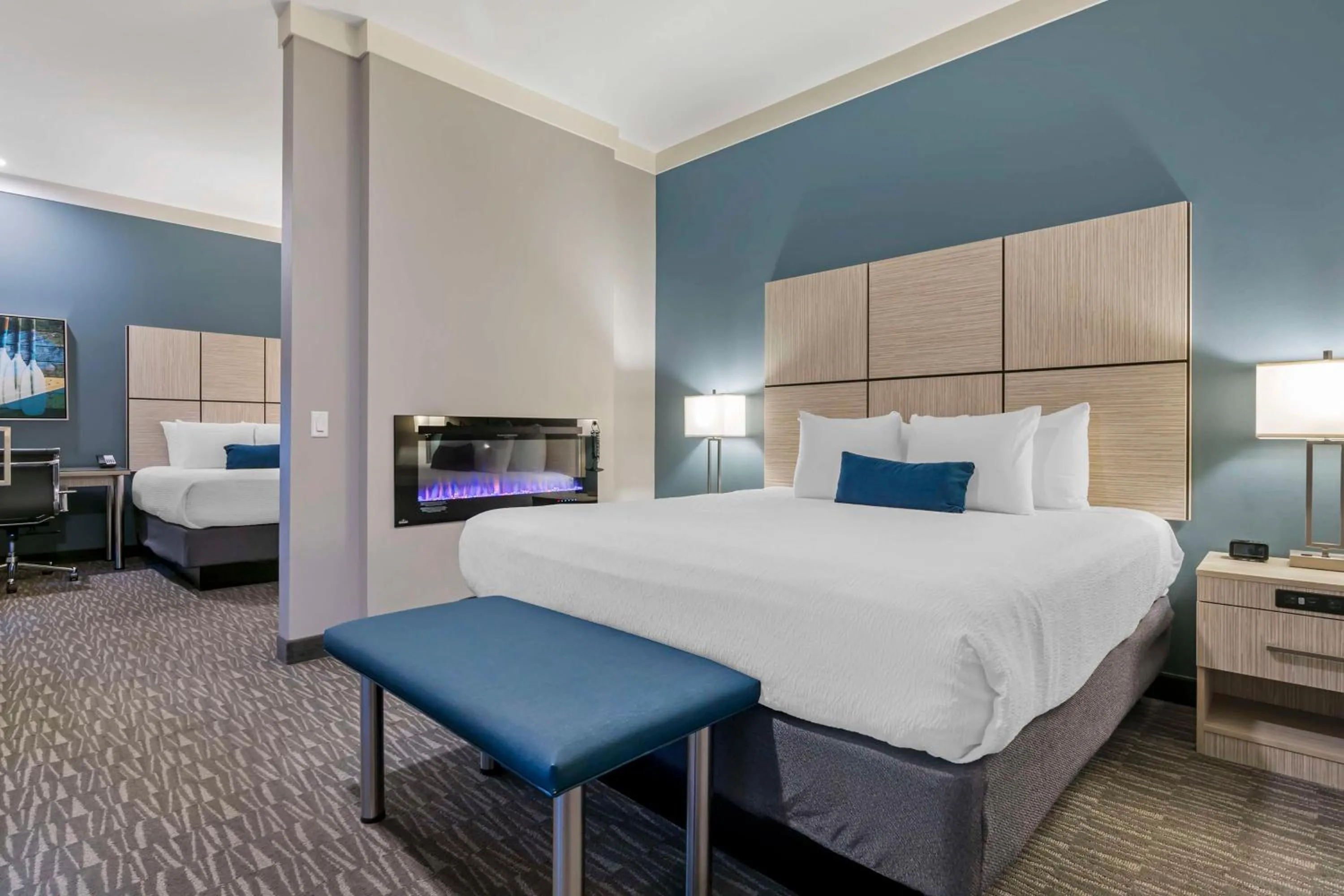 Bedroom, Bed in Hotel Peppertree Bend, BW Premier Collection