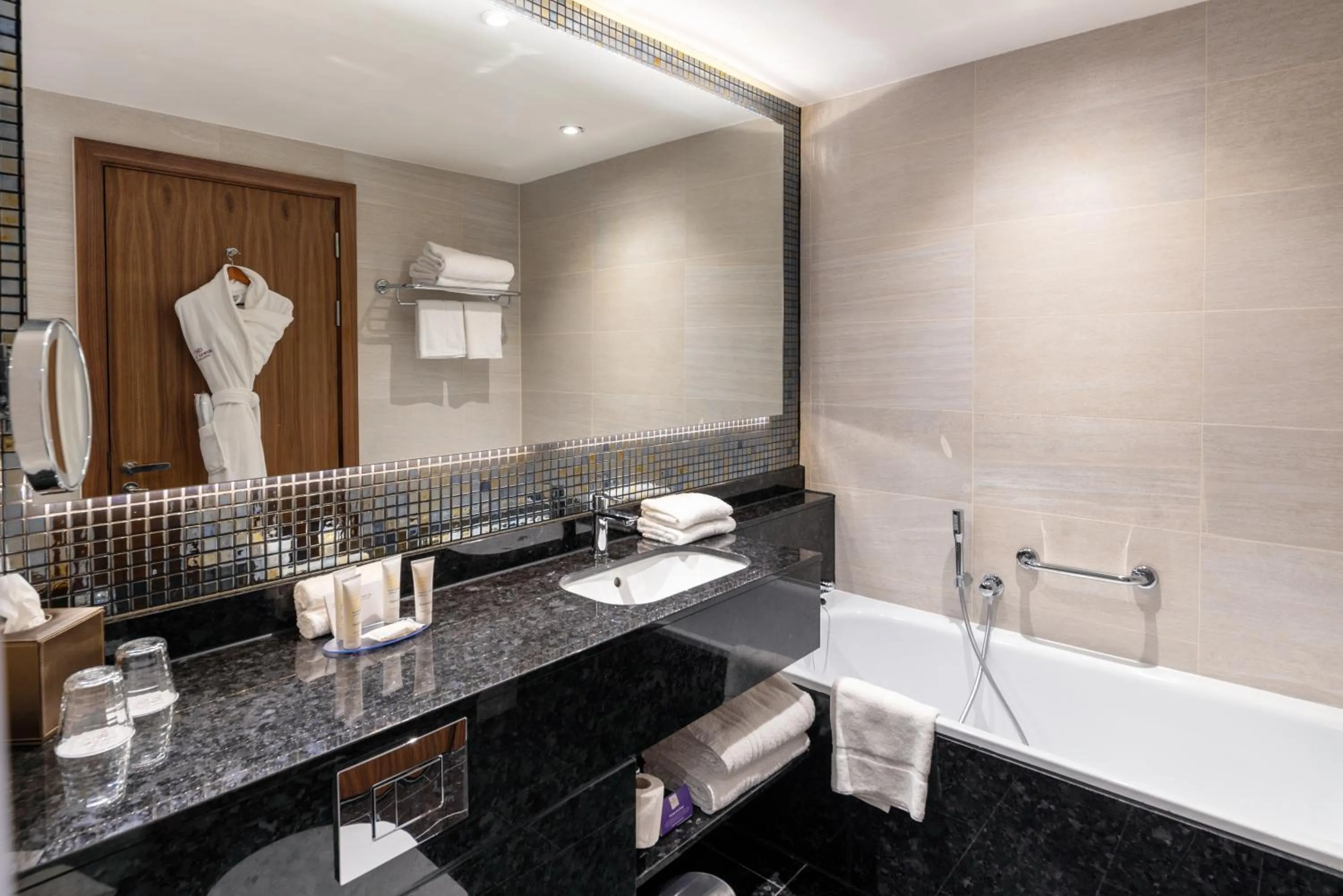 Bathroom in Crowne Plaza London Heathrow T4 by IHG