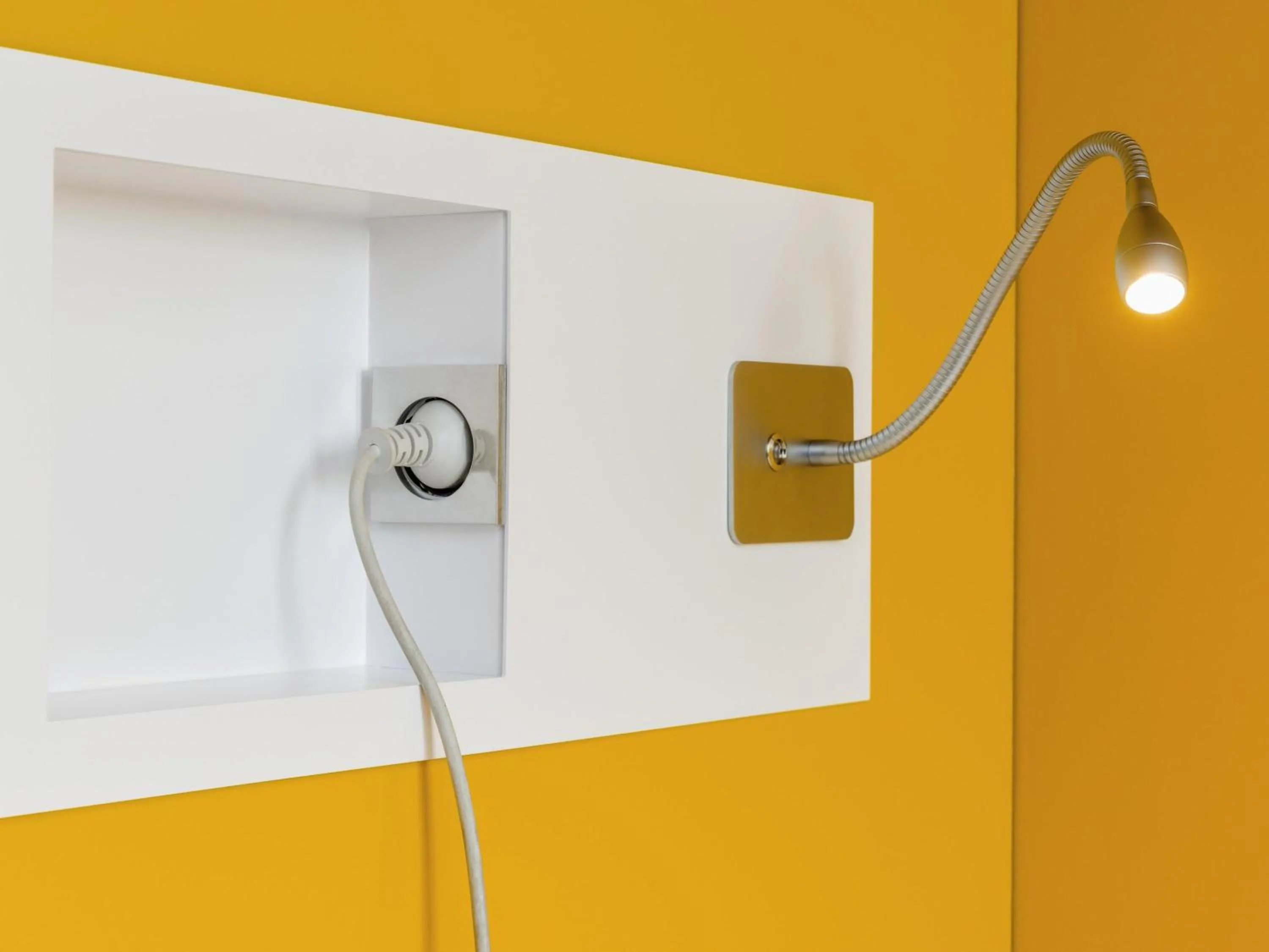 Bedroom in ibis Budget Mâcon Crêches