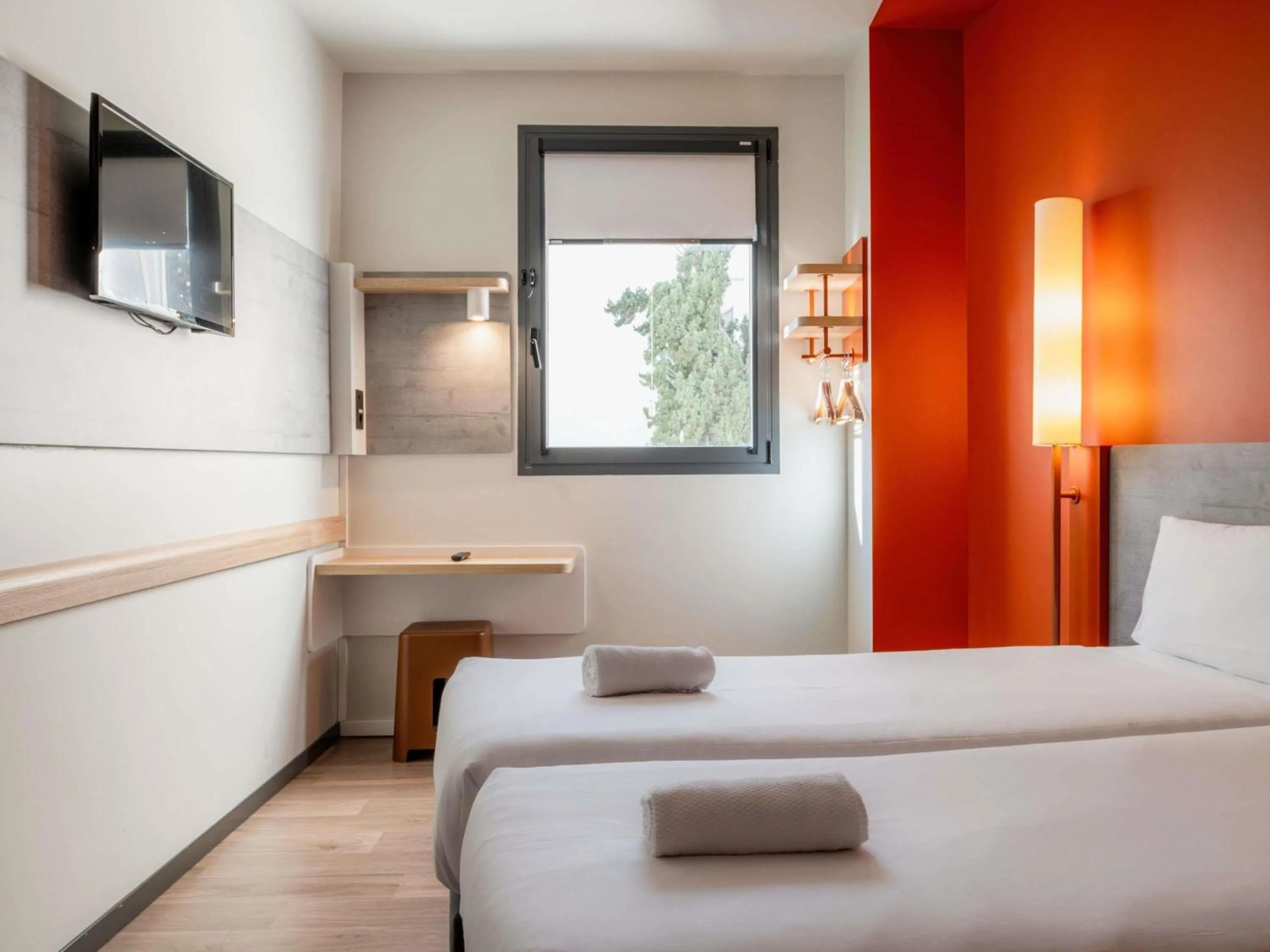 Bedroom, Bed in Ibis Budget Madrid Centro Lavapies