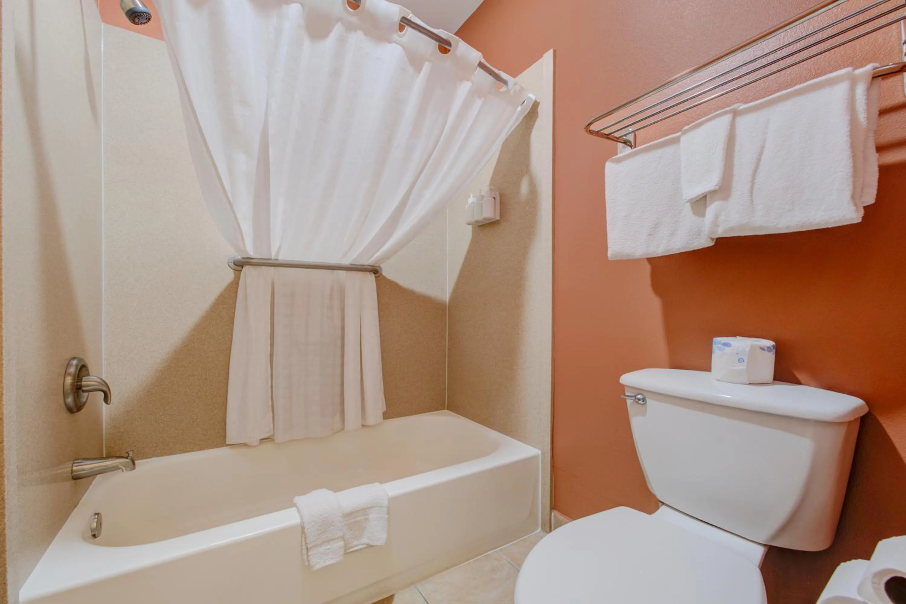 Bathroom in Weslaco Inn by Capital O Near Mercedes