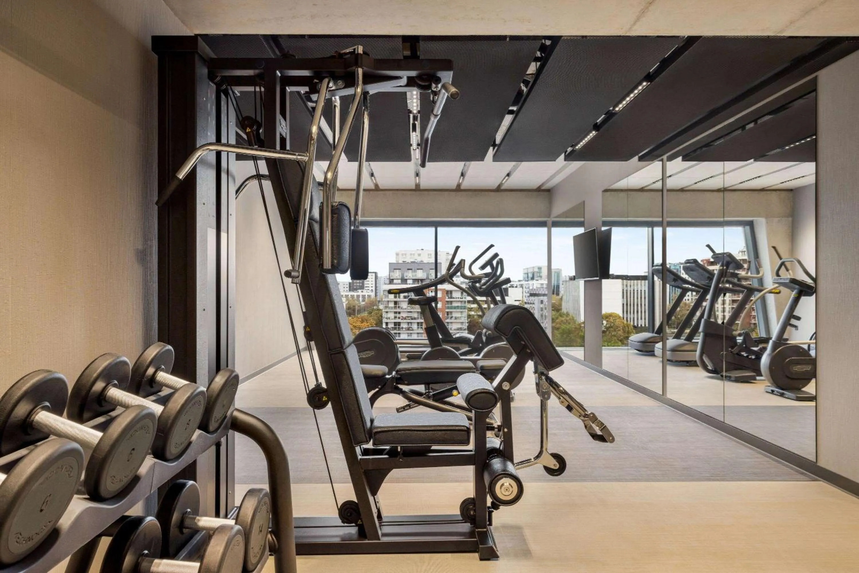 Fitness centre/facilities in Vienna House by Wyndham Mokotow Warsaw