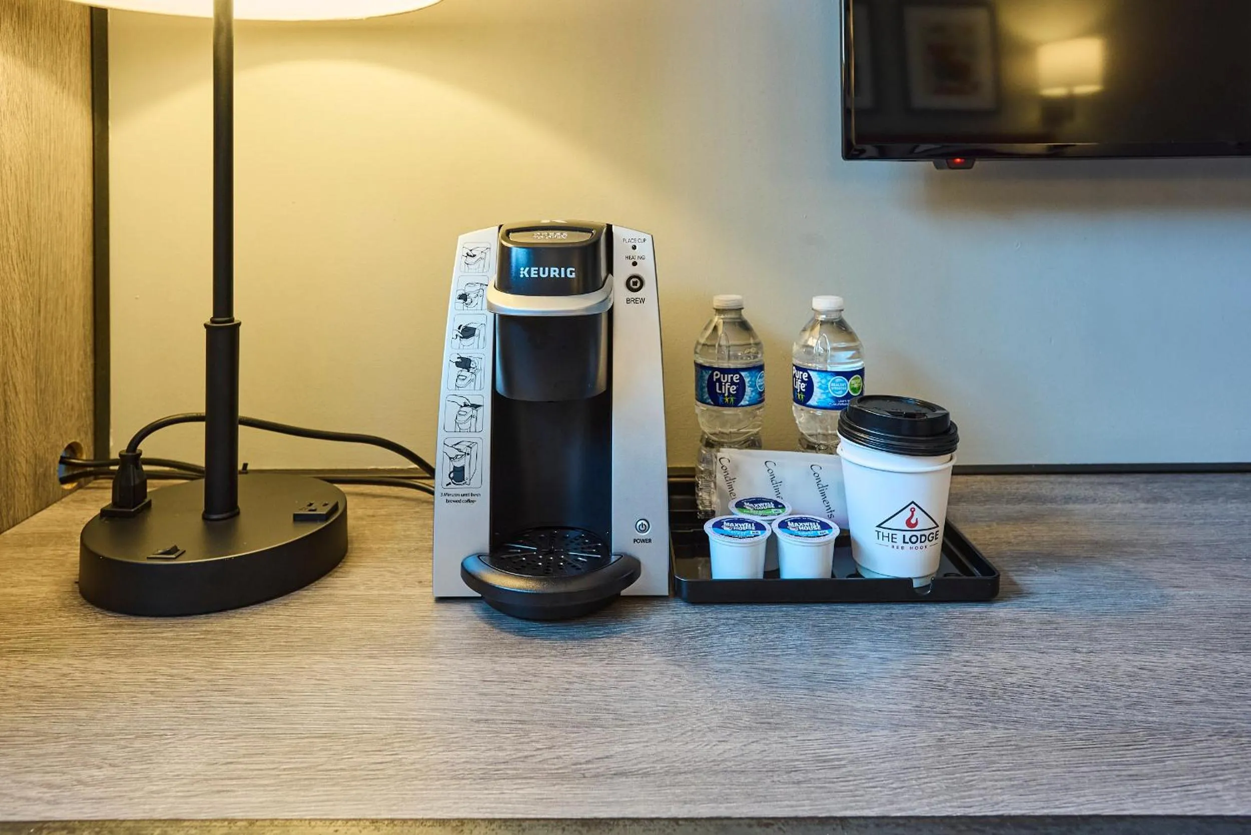 Bedroom in The Lodge Red Hook