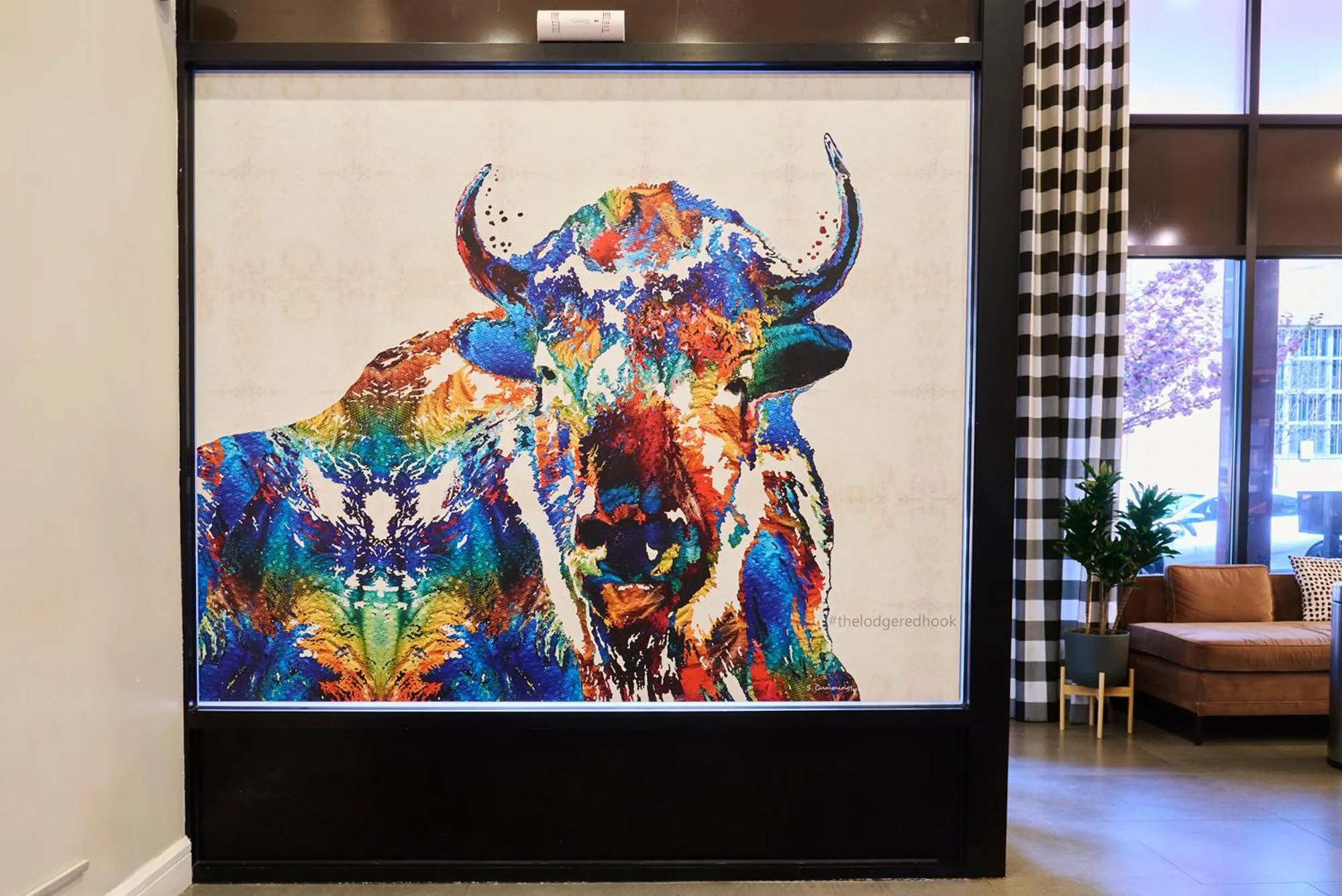 Lobby or reception in The Lodge Red Hook