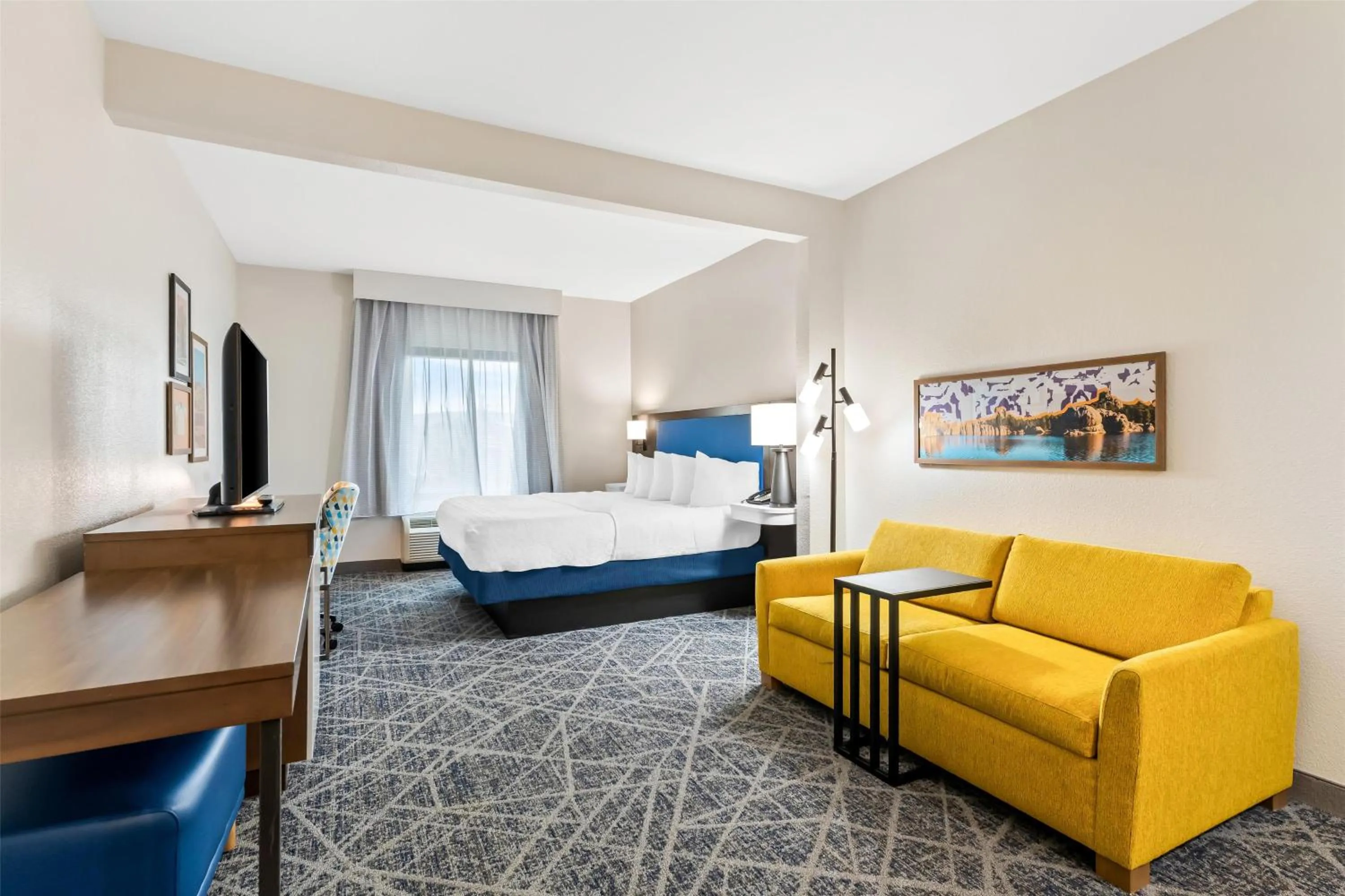 Living room in Hampton Inn Laramie