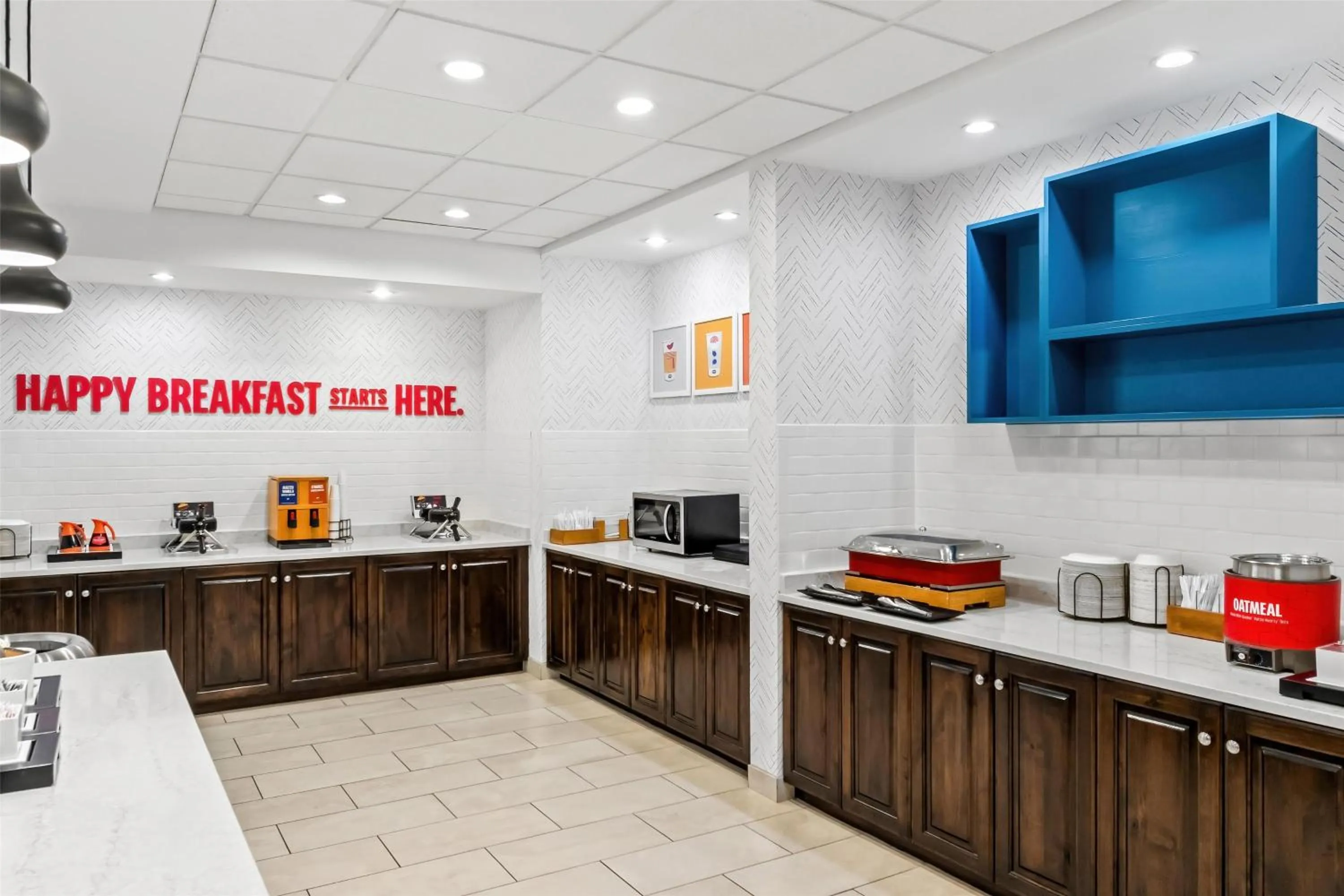 Breakfast in Hampton Inn Laramie