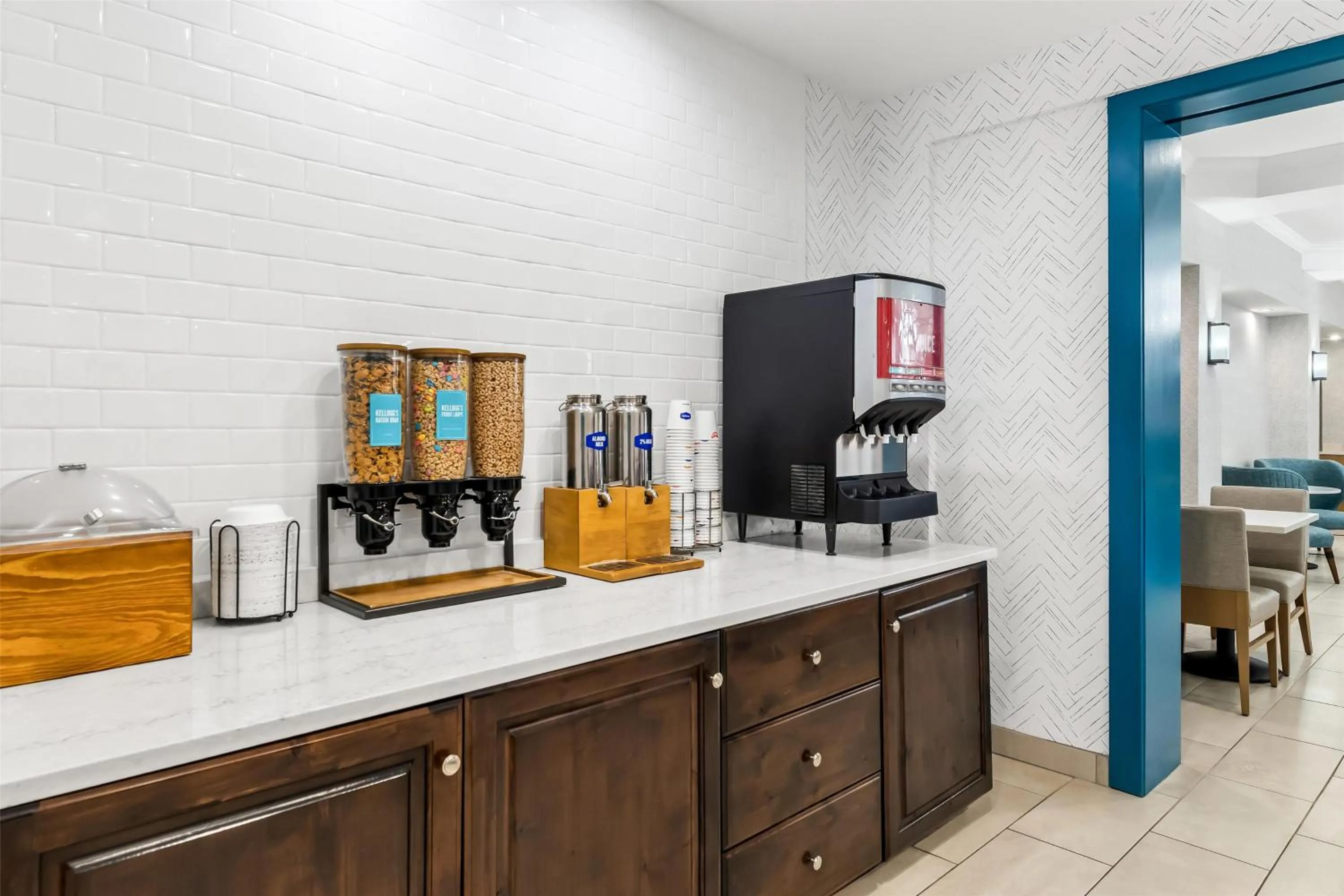 Breakfast in Hampton Inn Laramie