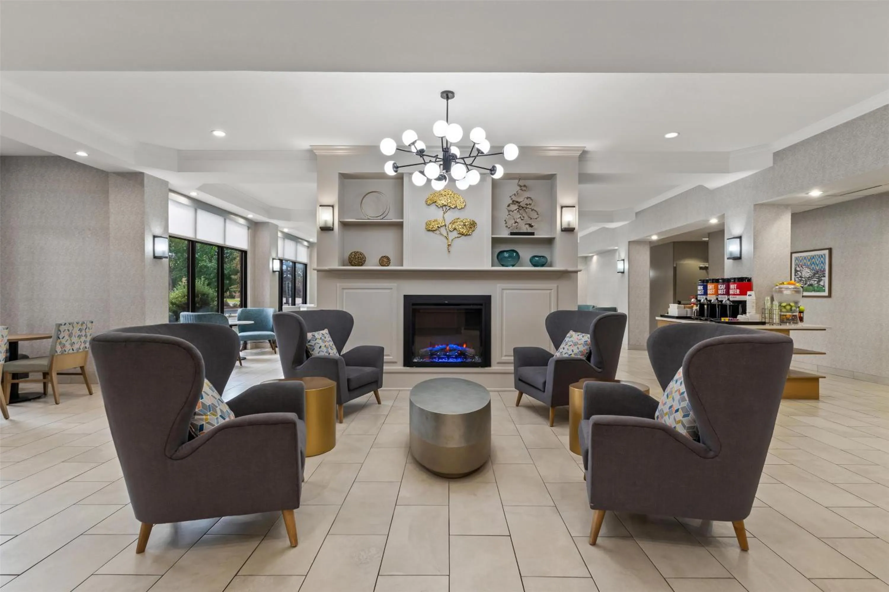 Lobby or reception in Hampton Inn Laramie