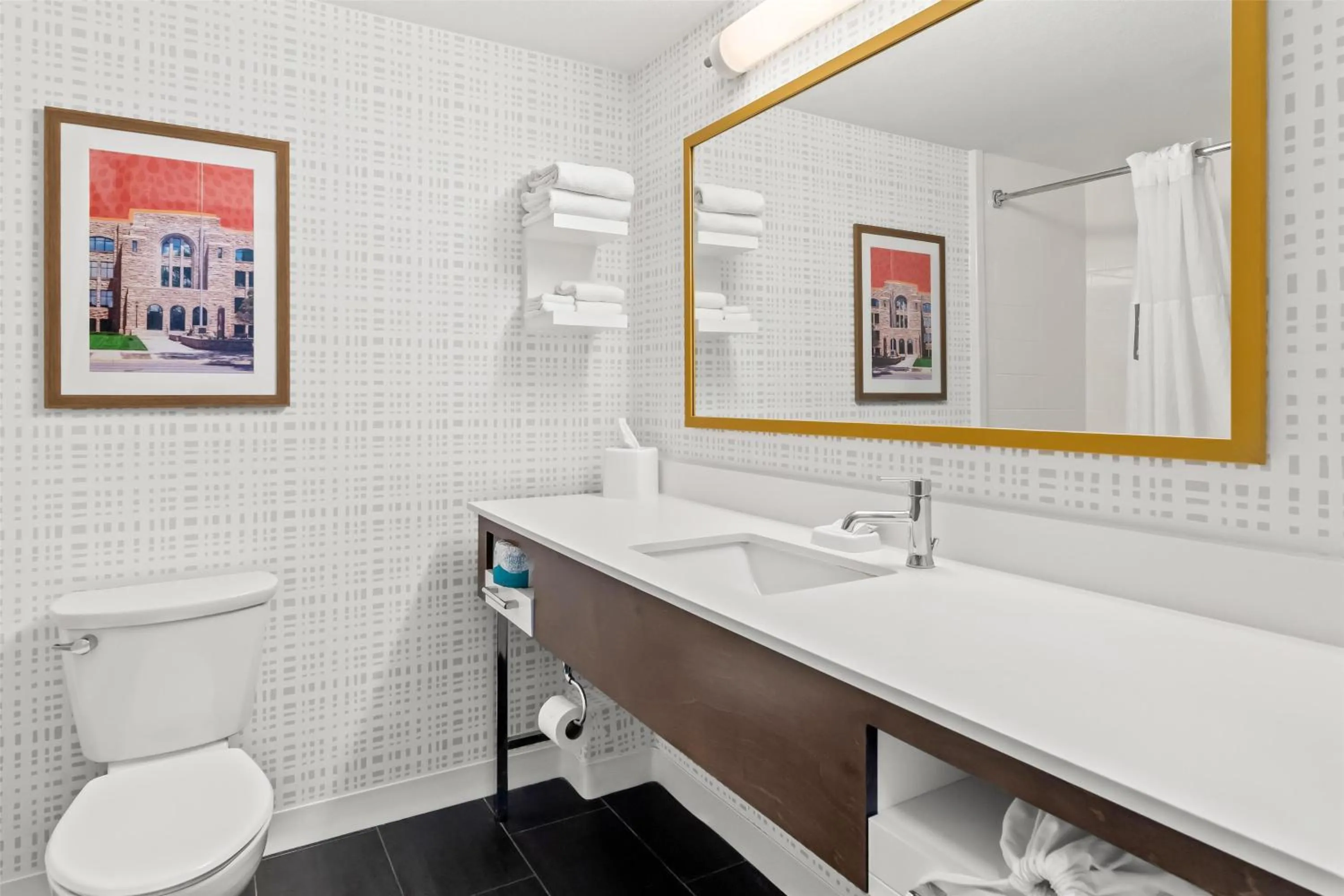 Bathroom in Hampton Inn Laramie