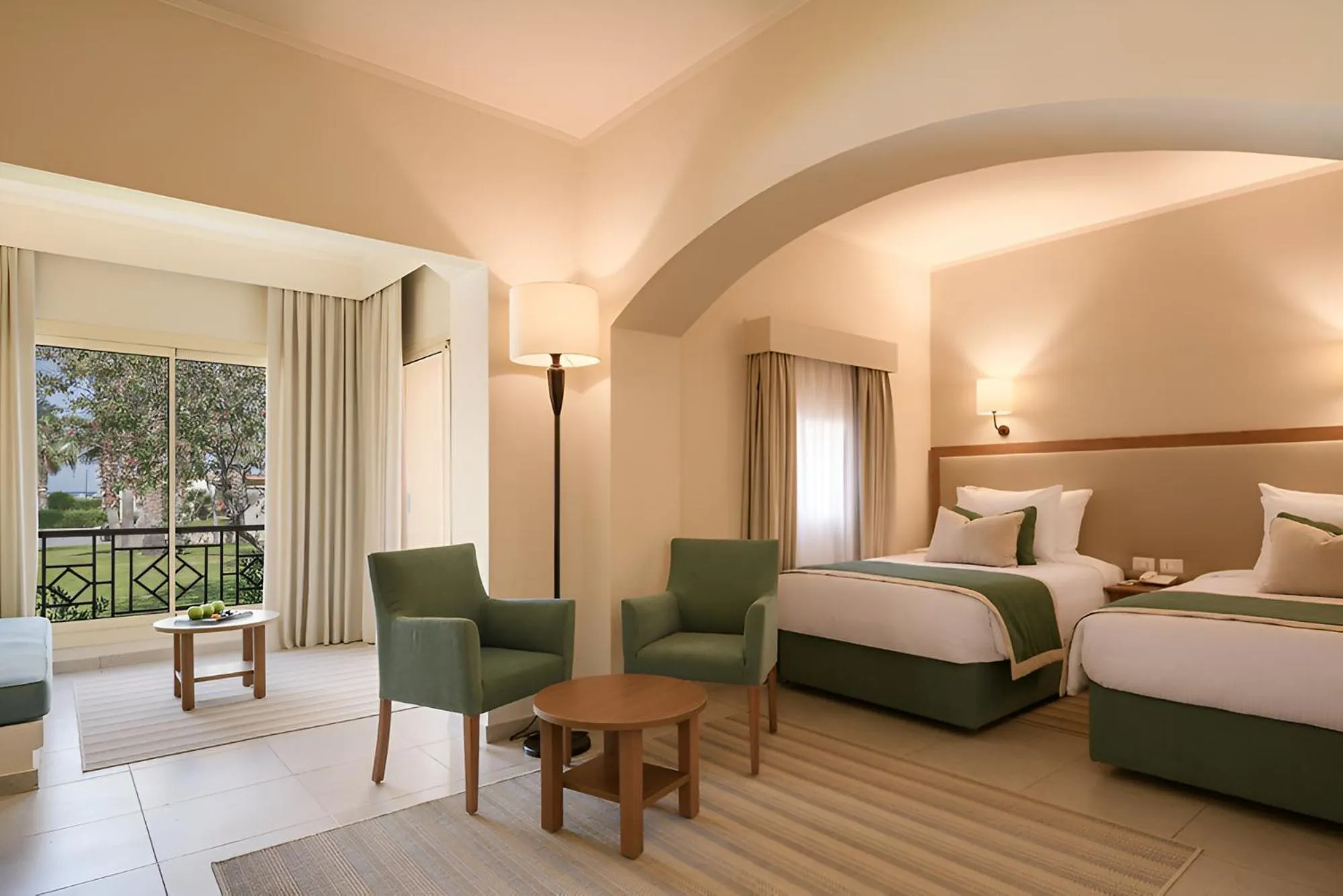 Bedroom, Bed in Magic World Sharm - Club by Jaz