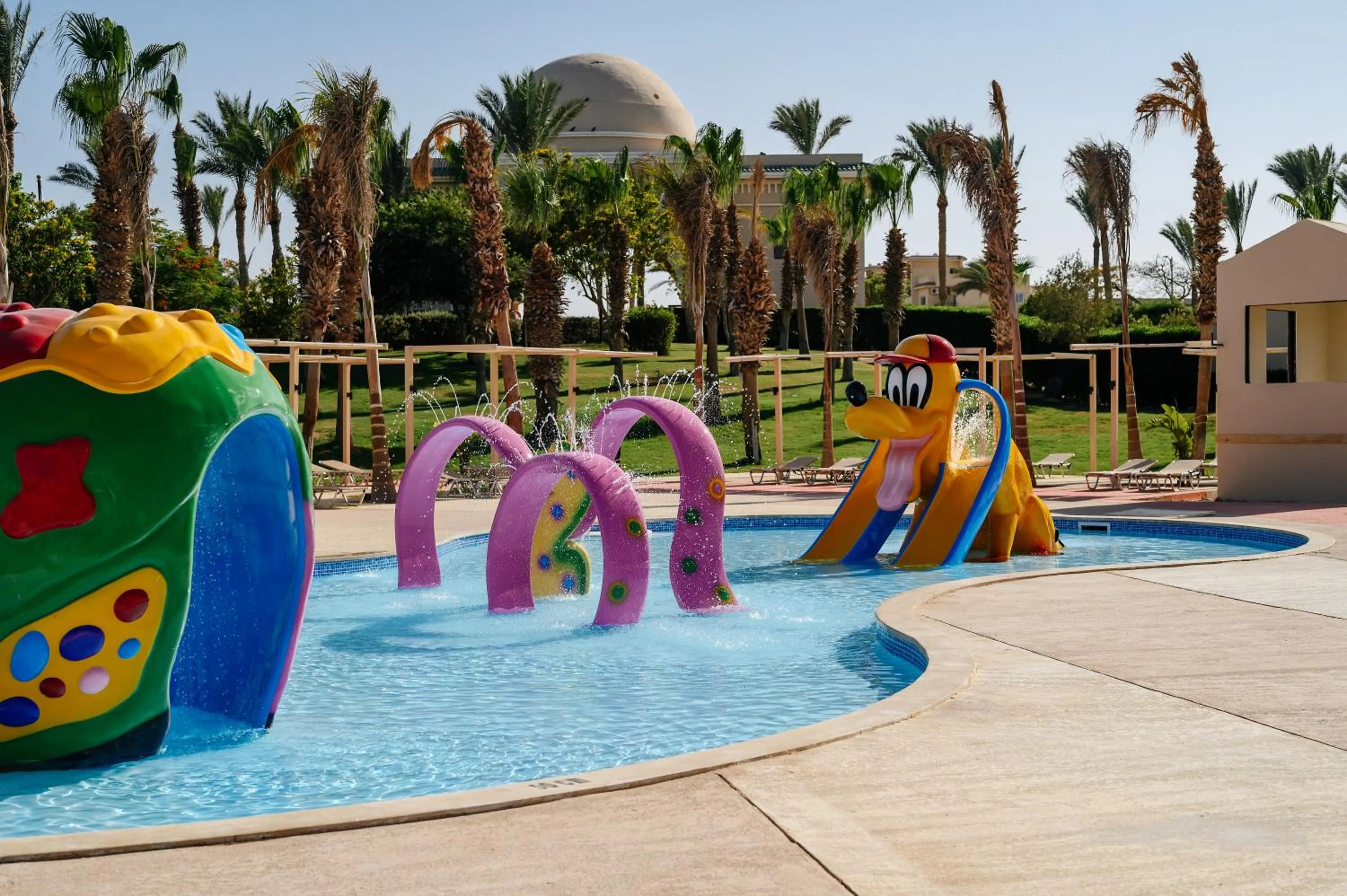 Aqua park in Magic World Sharm - Club by Jaz