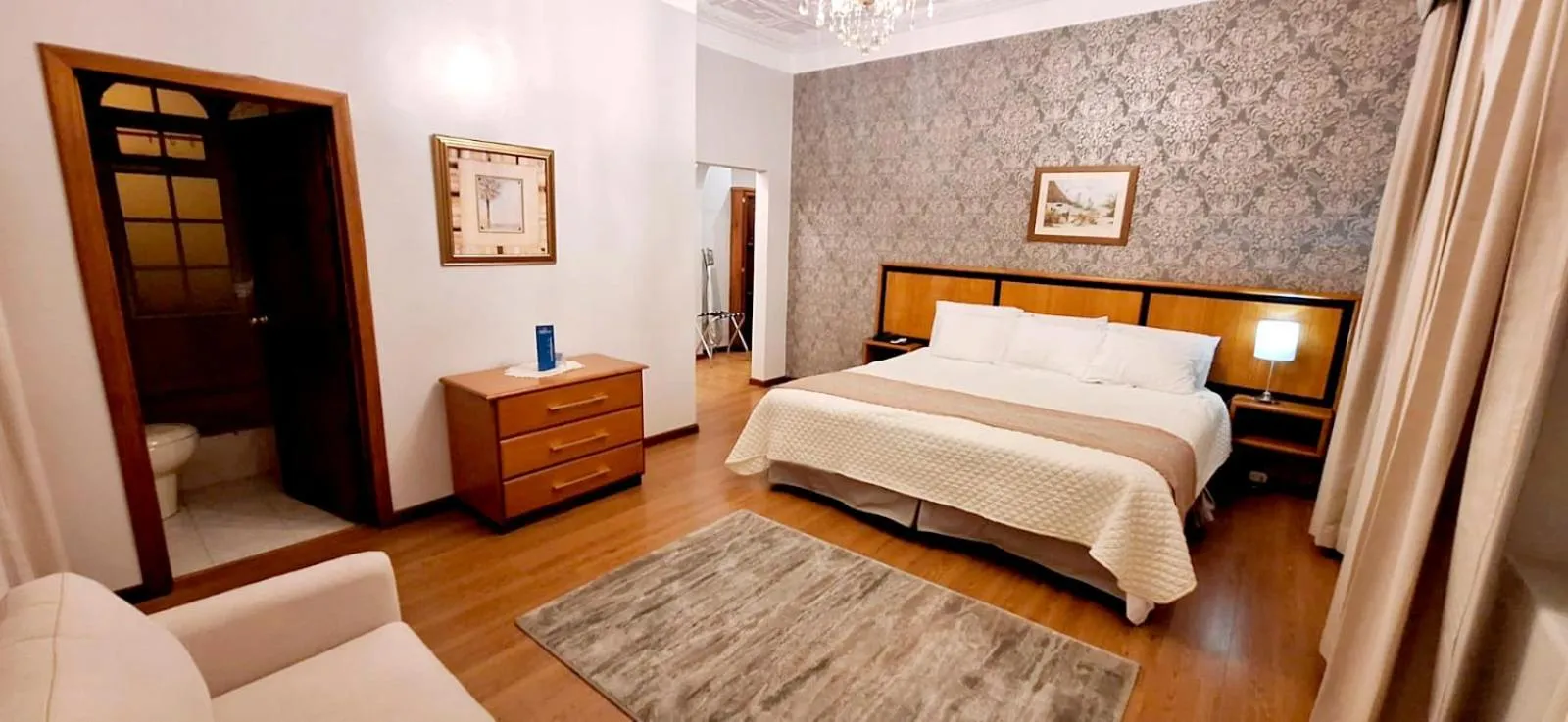 Bed in Hotel La Casona