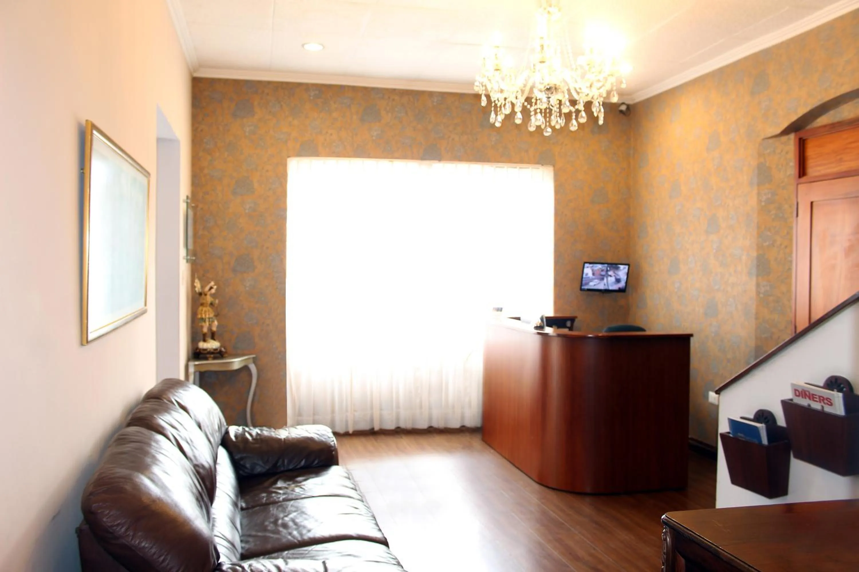 Lobby or reception in Hotel La Casona