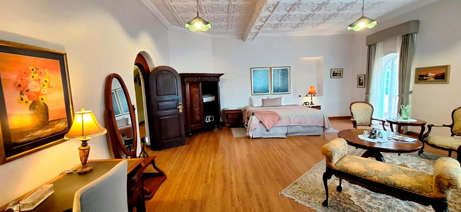 Bed in Hotel La Casona