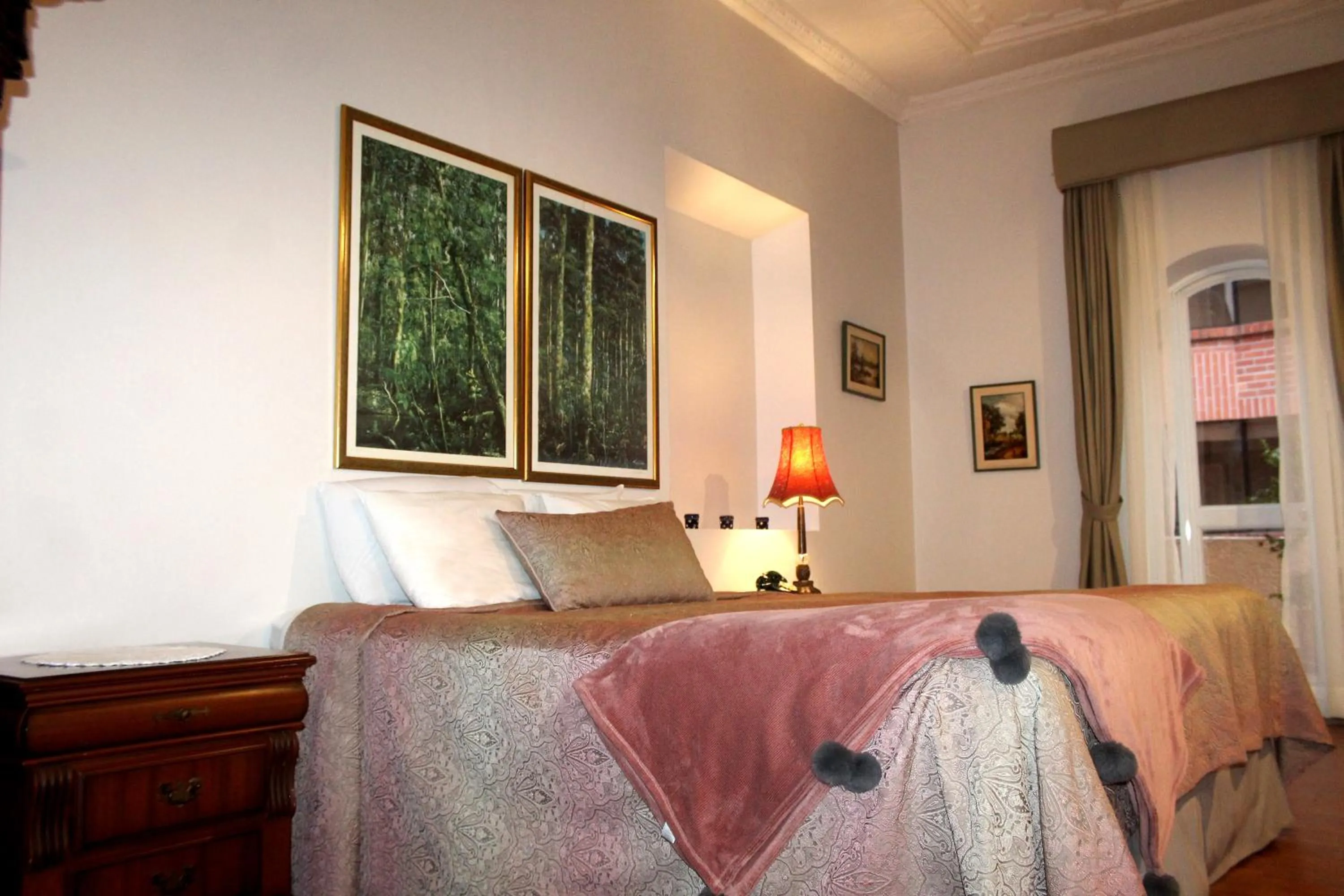 Bed in Hotel La Casona