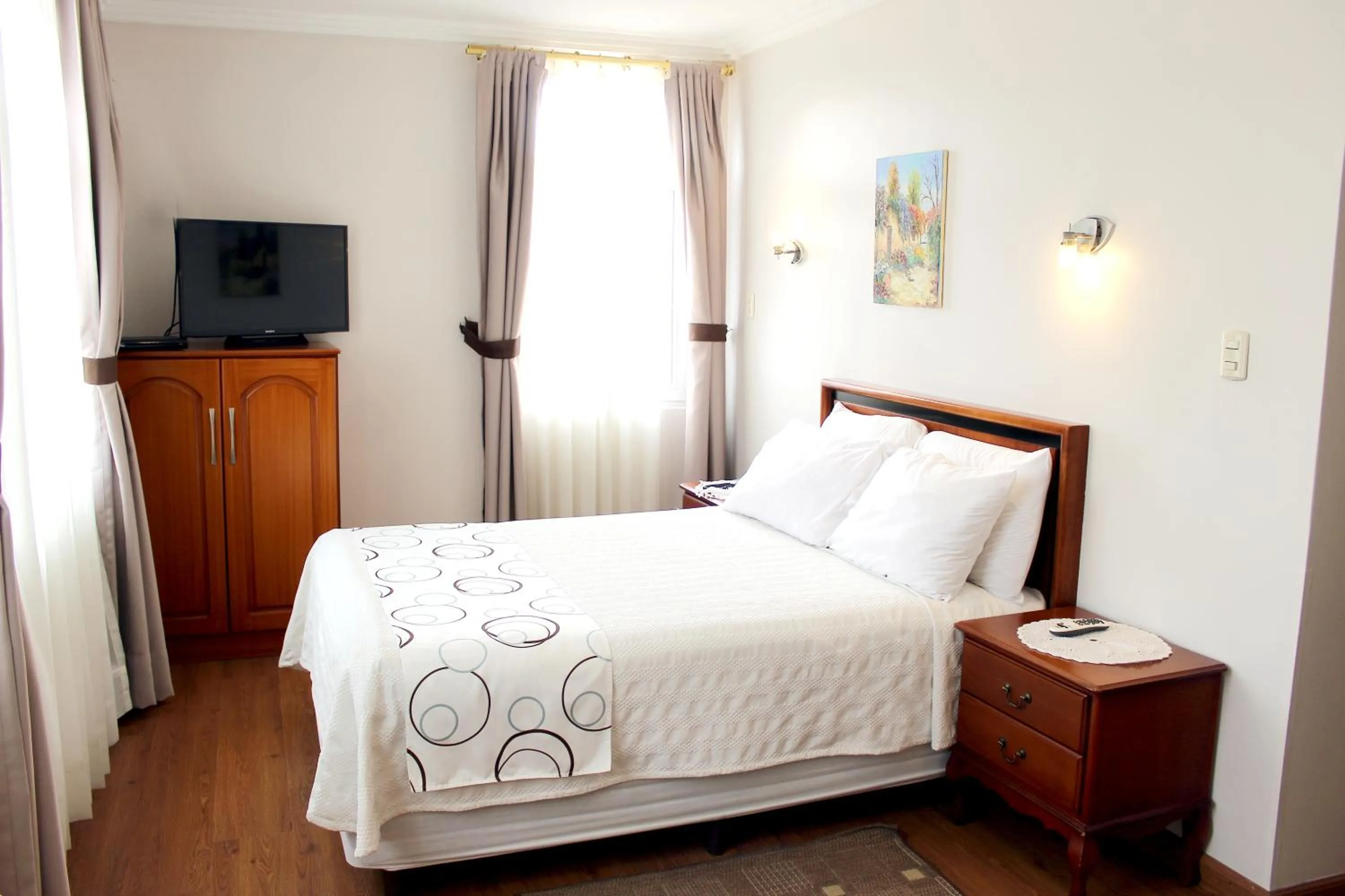 Bed in Hotel La Casona