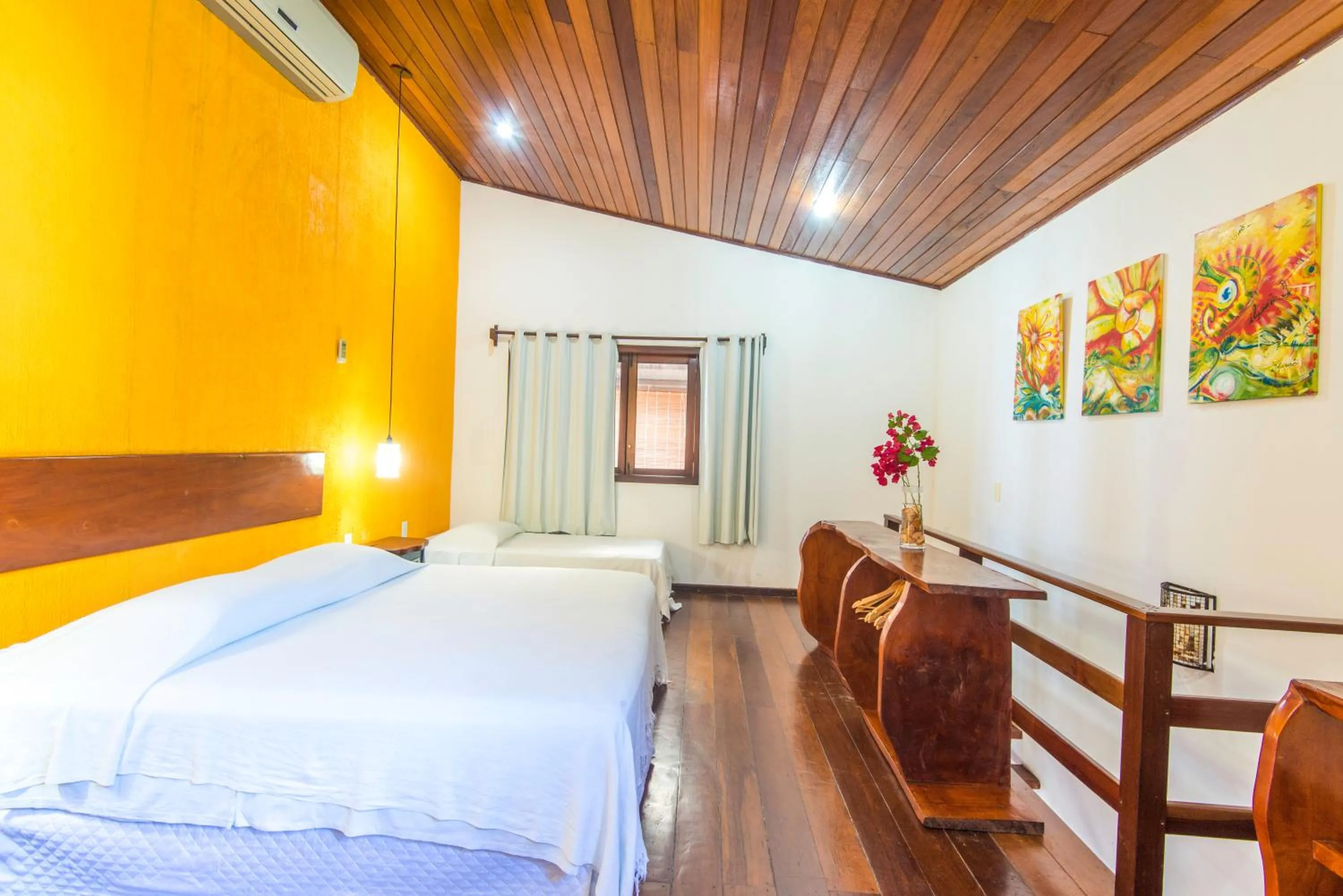 Bed in Pousada Funny