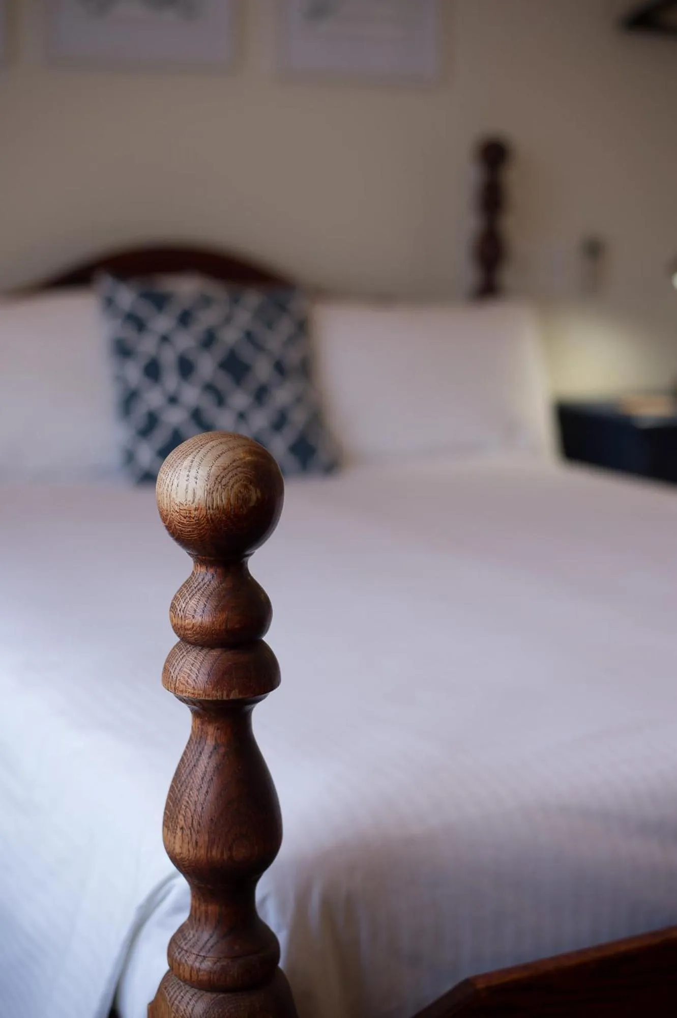 Bed in Salt Shaker Deli & Inn