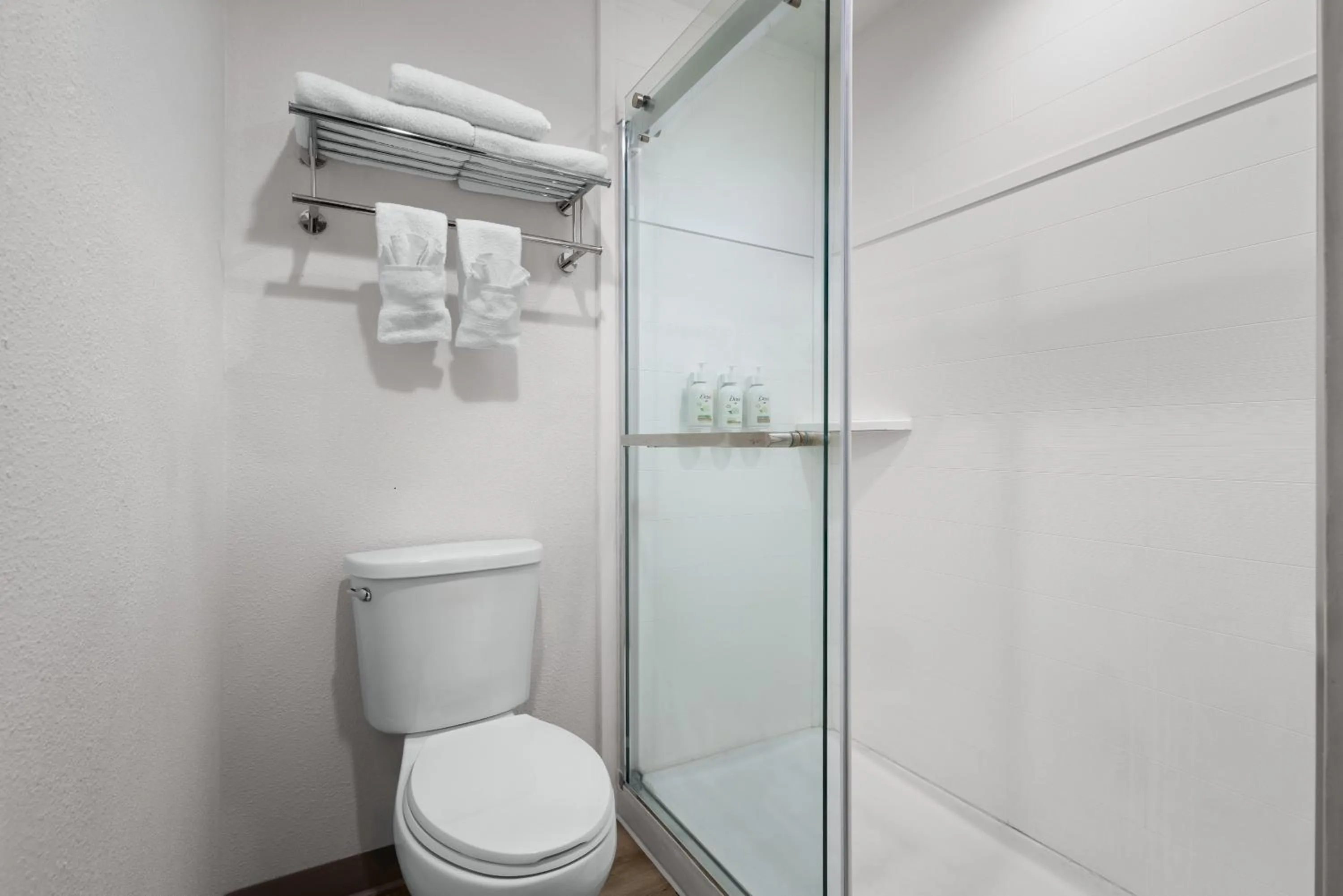 Shower in Ramada by Wyndham York Harrisburg Hershey