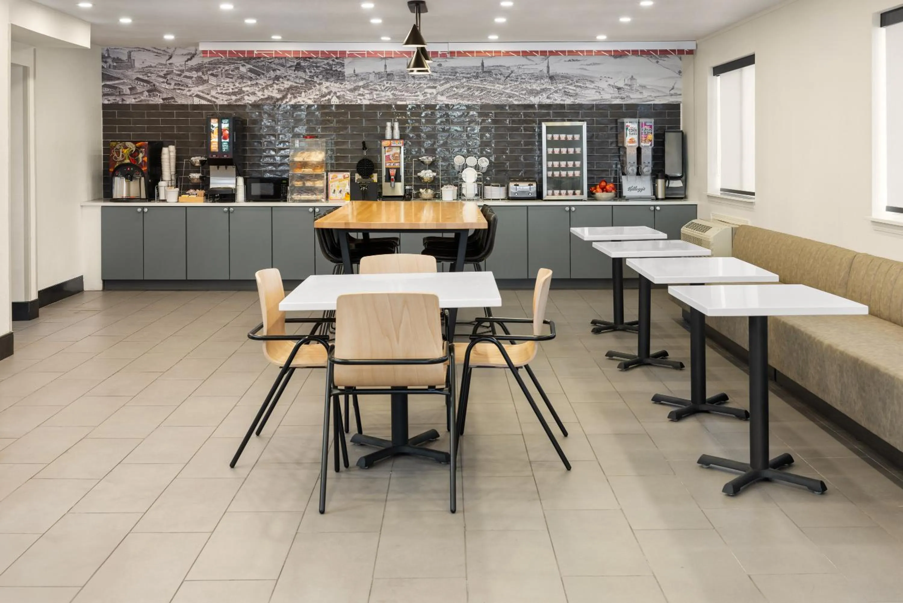 Seating area in Ramada by Wyndham York Harrisburg Hershey