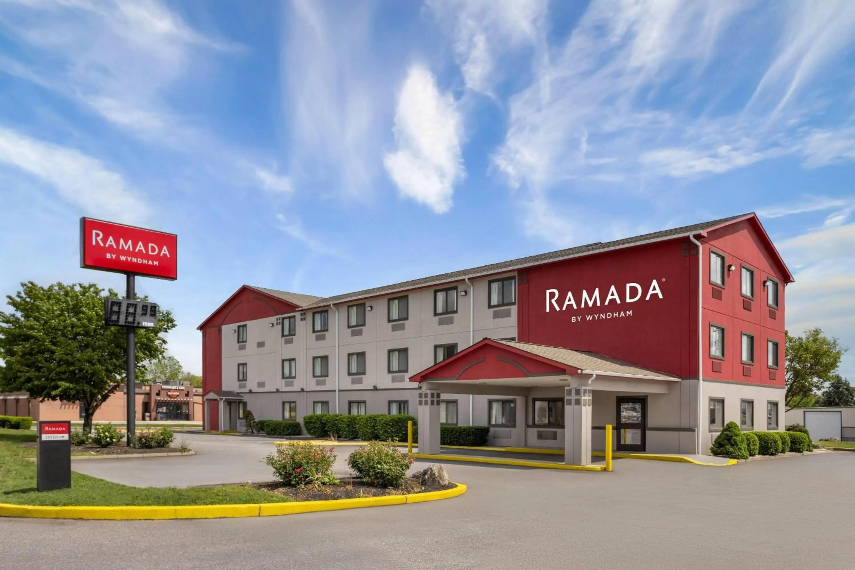Property building in Ramada by Wyndham York Harrisburg Hershey