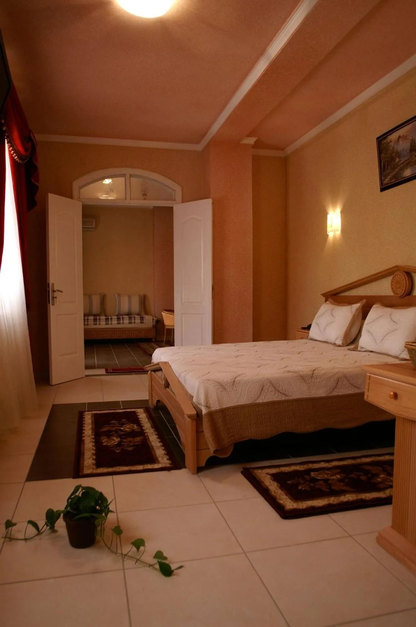 Bed in Charm El Cheikh Hotel