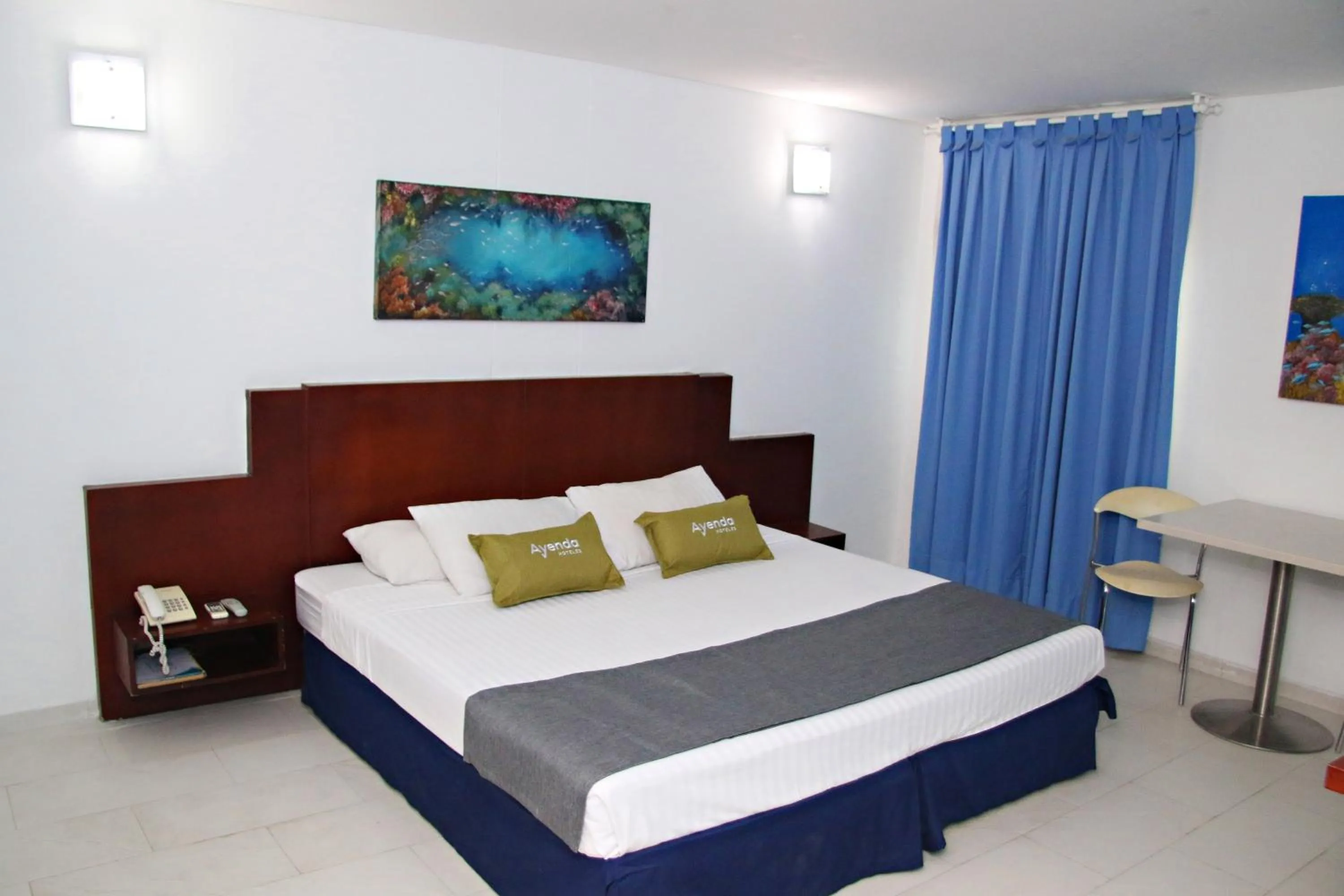 Bed in Ayenda 1801 El Oceano