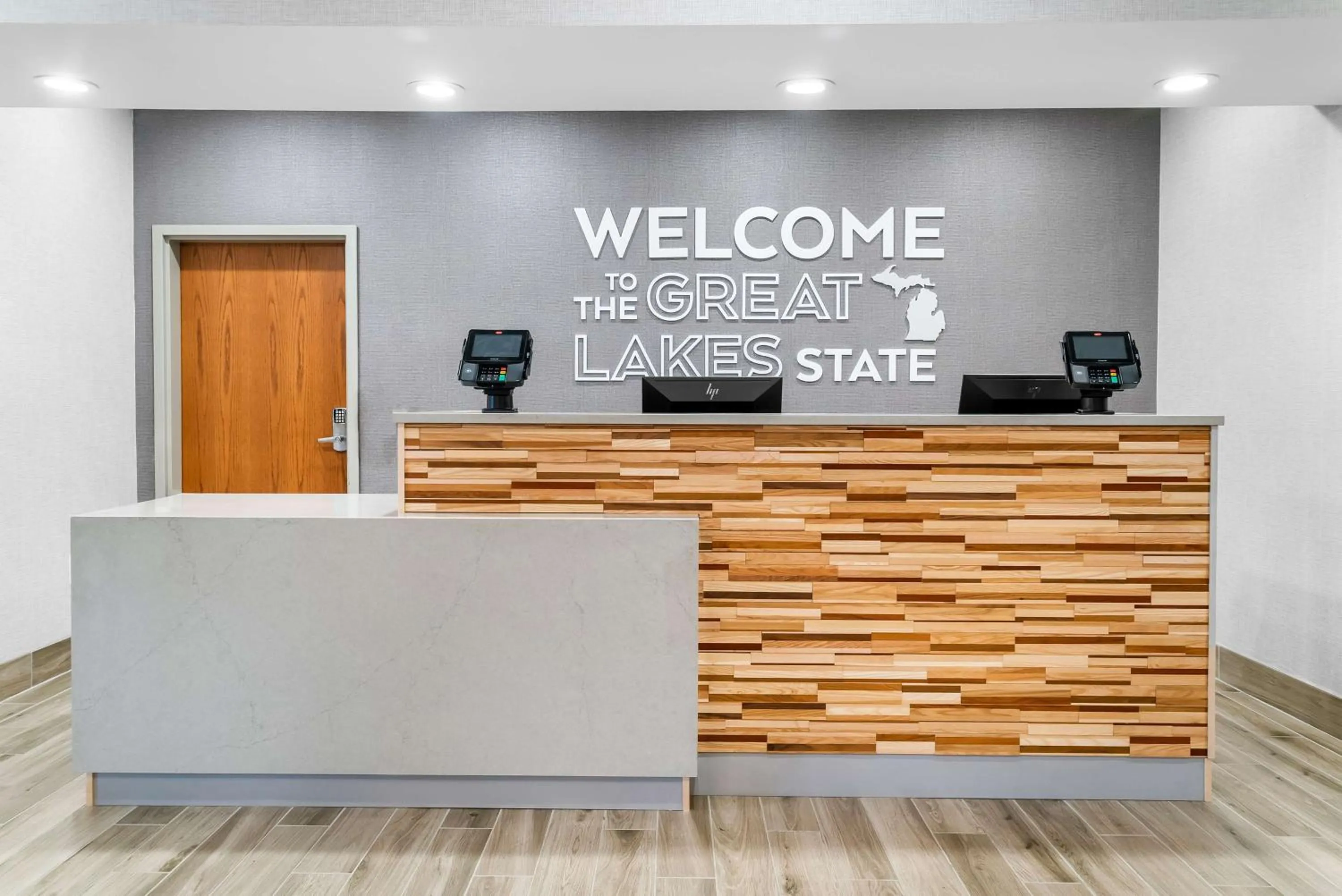 Lobby or reception in Hampton Inn Detroit/Auburn Hills-North