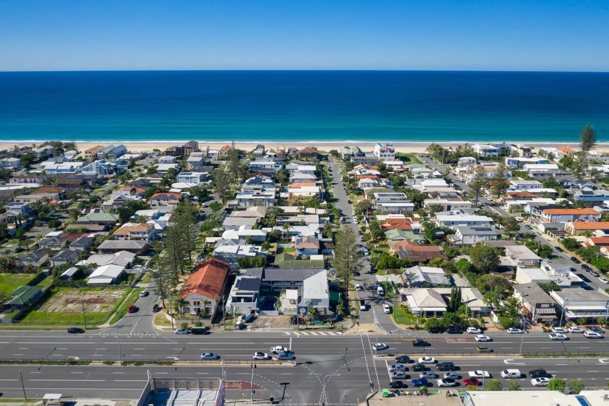 Bird's eye view in Montego Mermaid Beach Motel