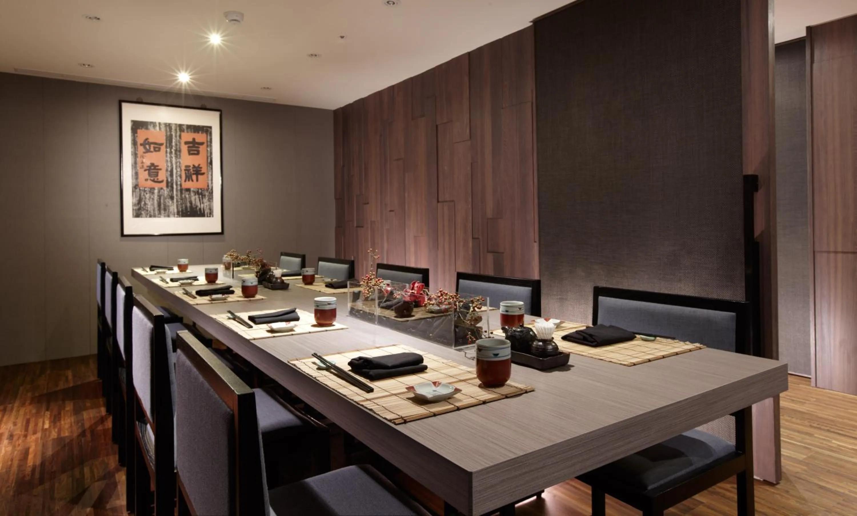Dining area in Hotel Royal Hsinchu