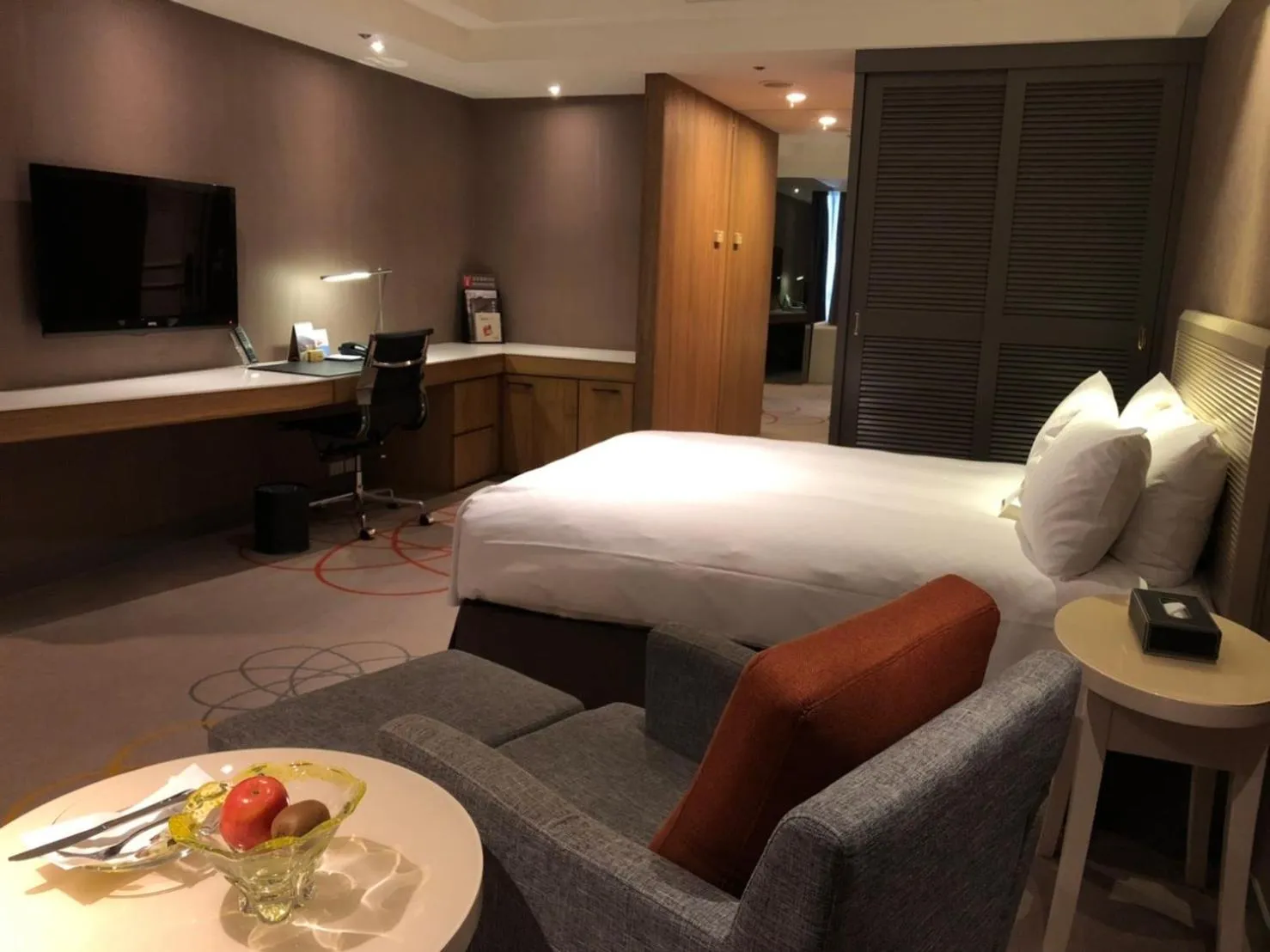 Bed in Hotel Royal Hsinchu