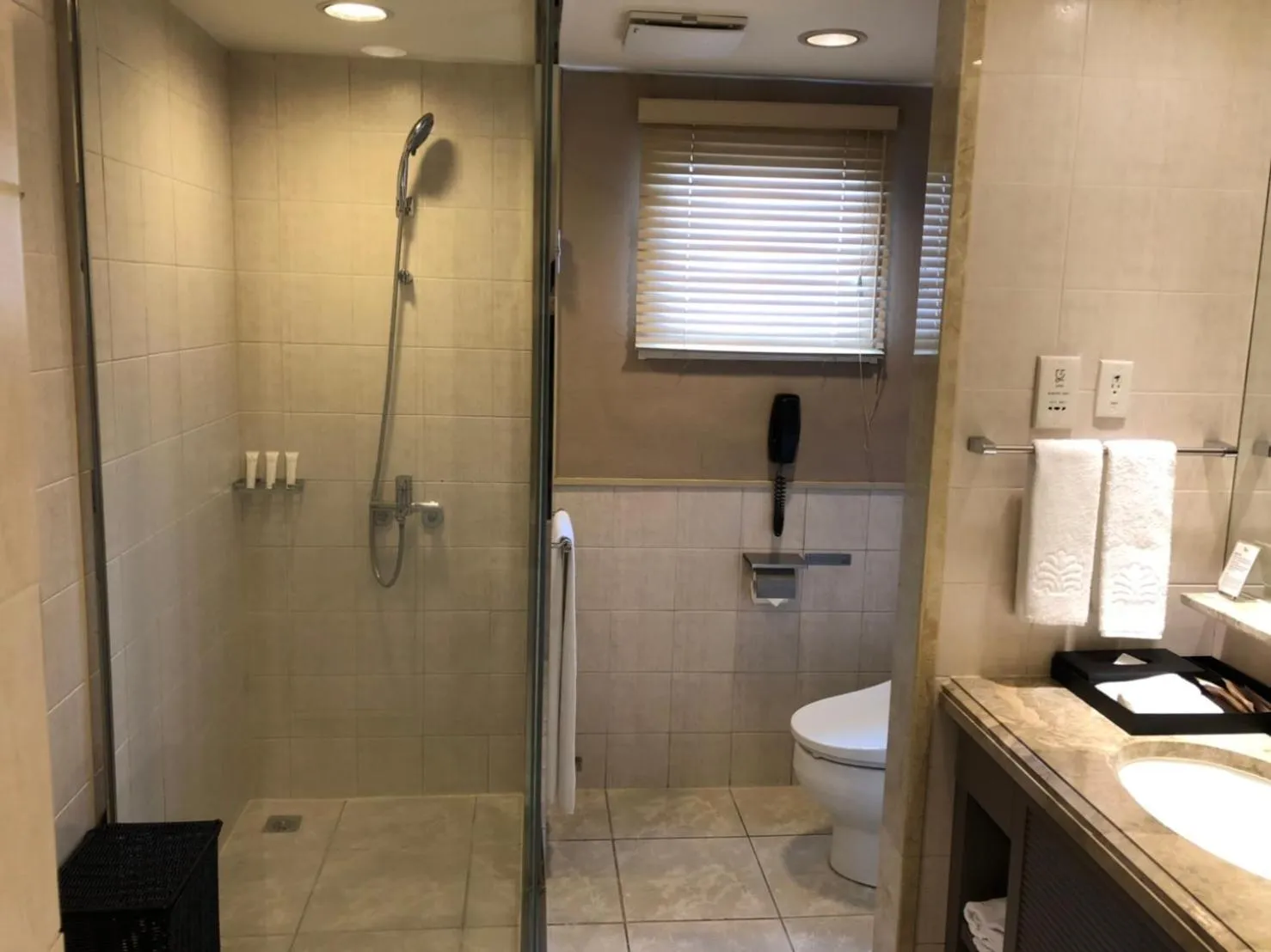 Shower in Hotel Royal Hsinchu