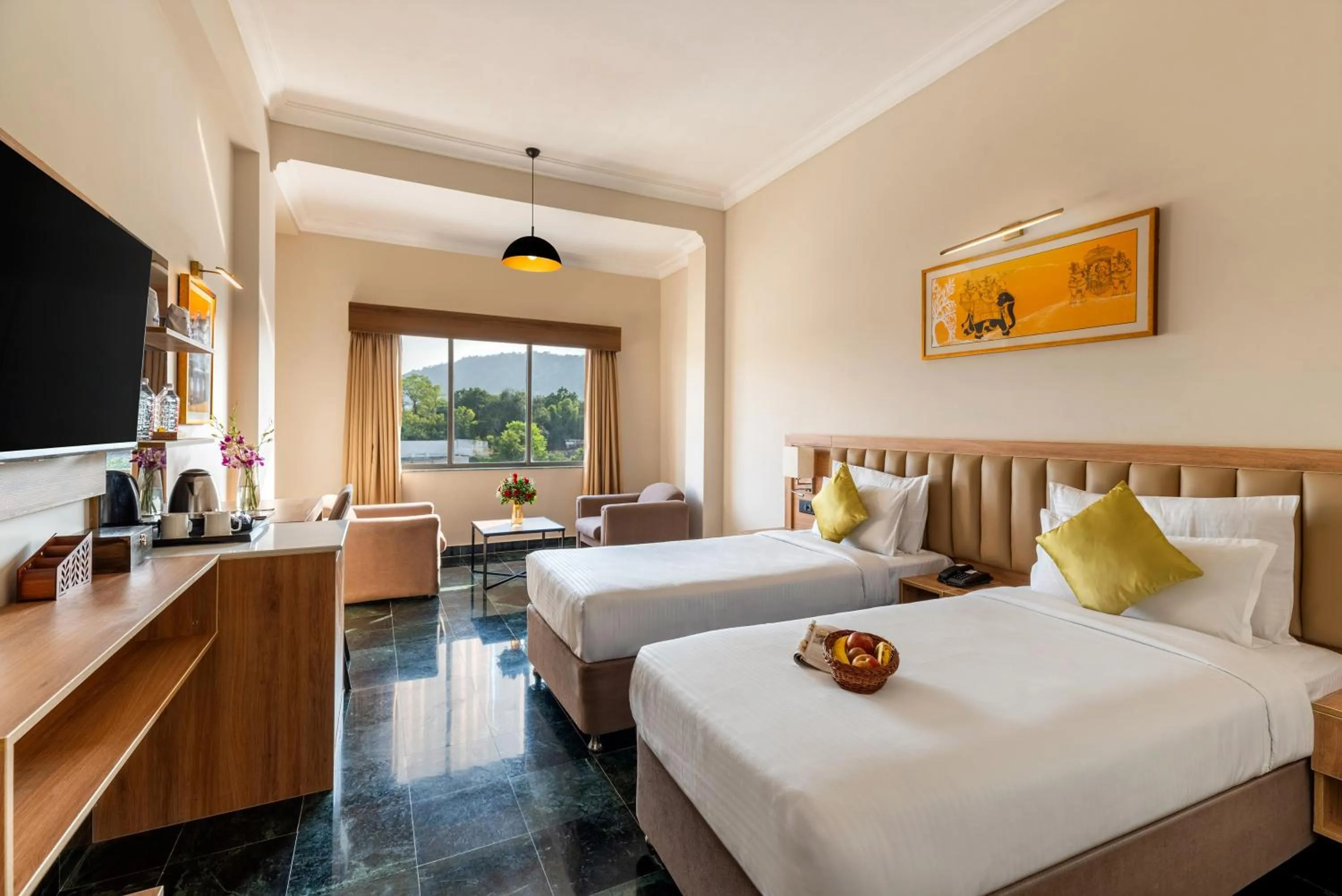 Photo of the whole room, Bed in ECKO Premier Vibrant