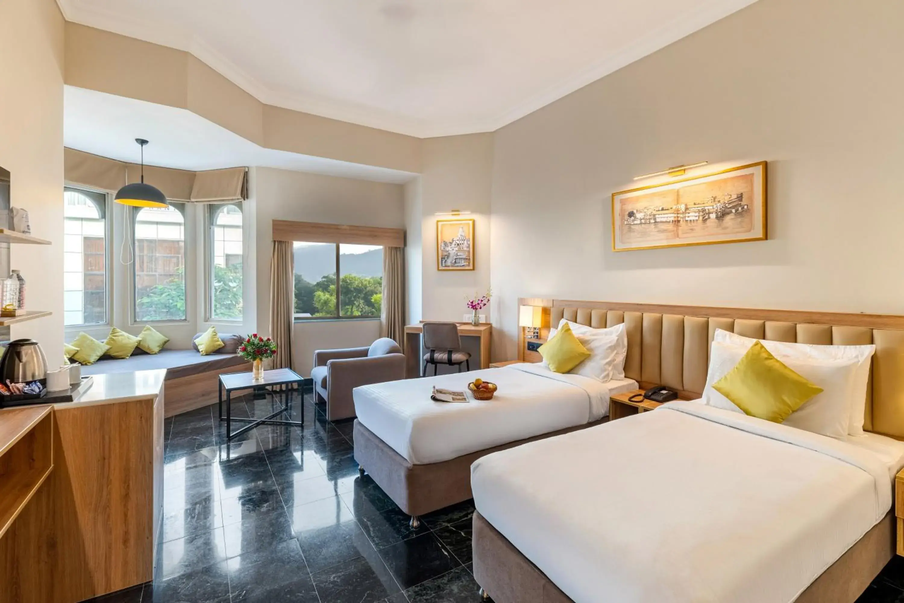 Superior Deluxe Double or Twin Room in Hotel Vishnupriya Superior Deluxe Double or Twin Room in Hotel Vishnupriya