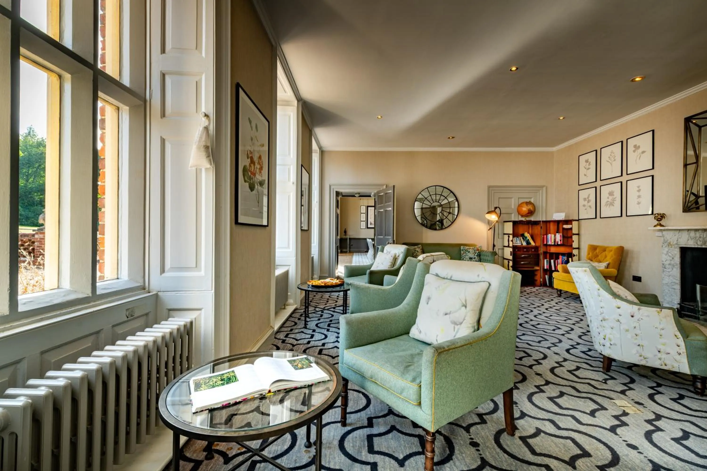 Seating area in Wotton House