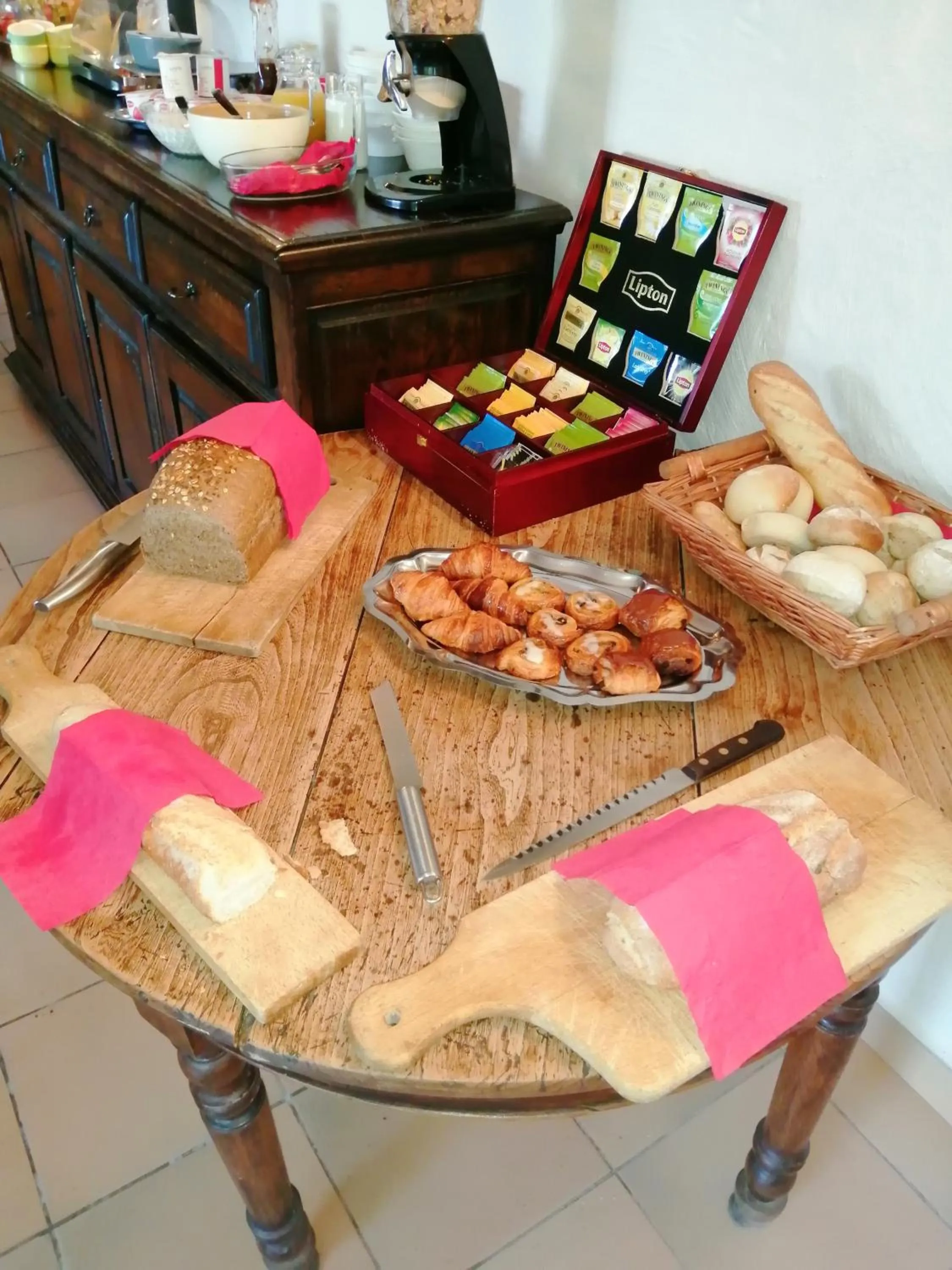 Breakfast in B&B Ter Castaigne