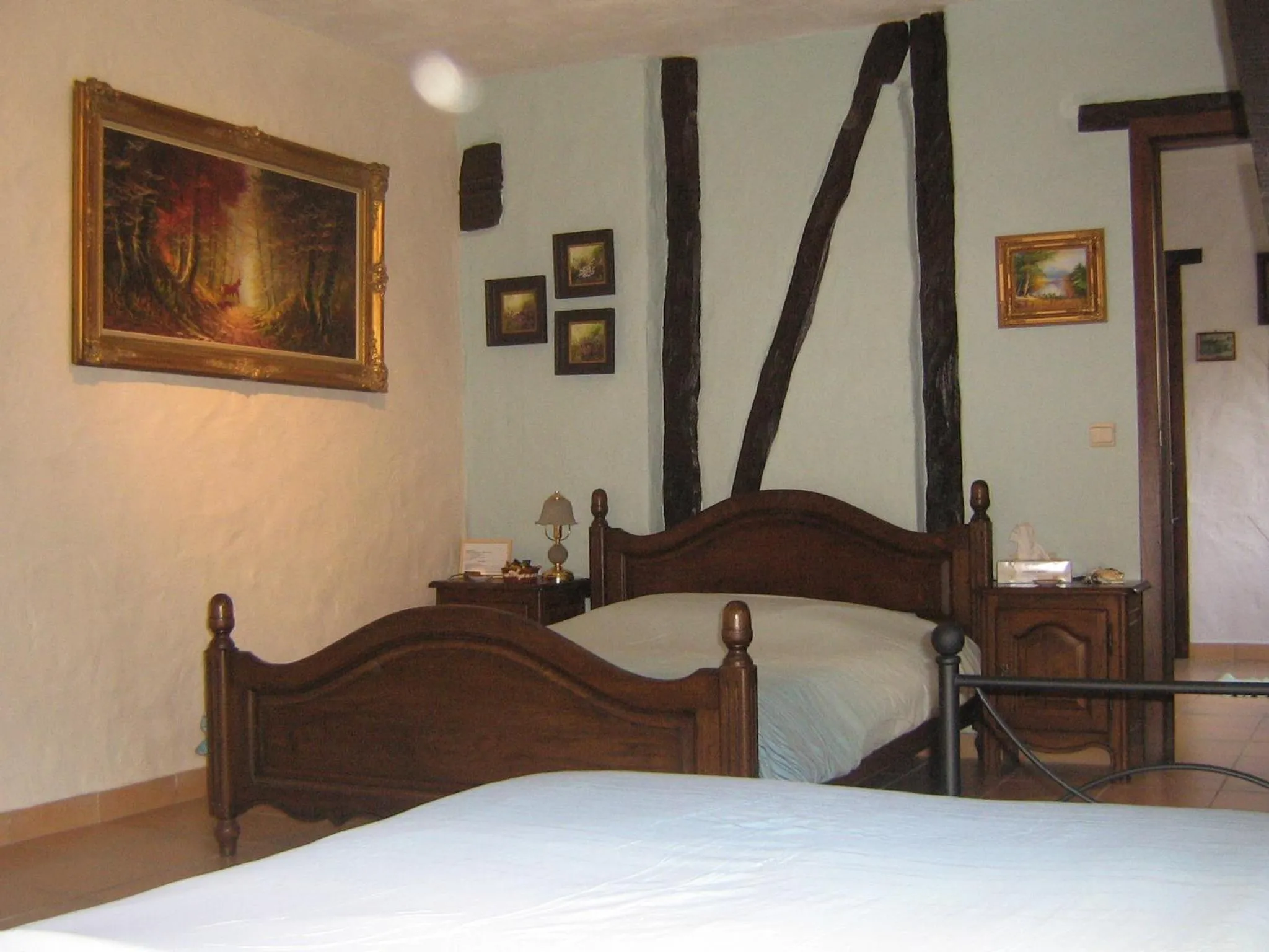 Bed in B&B Ter Castaigne