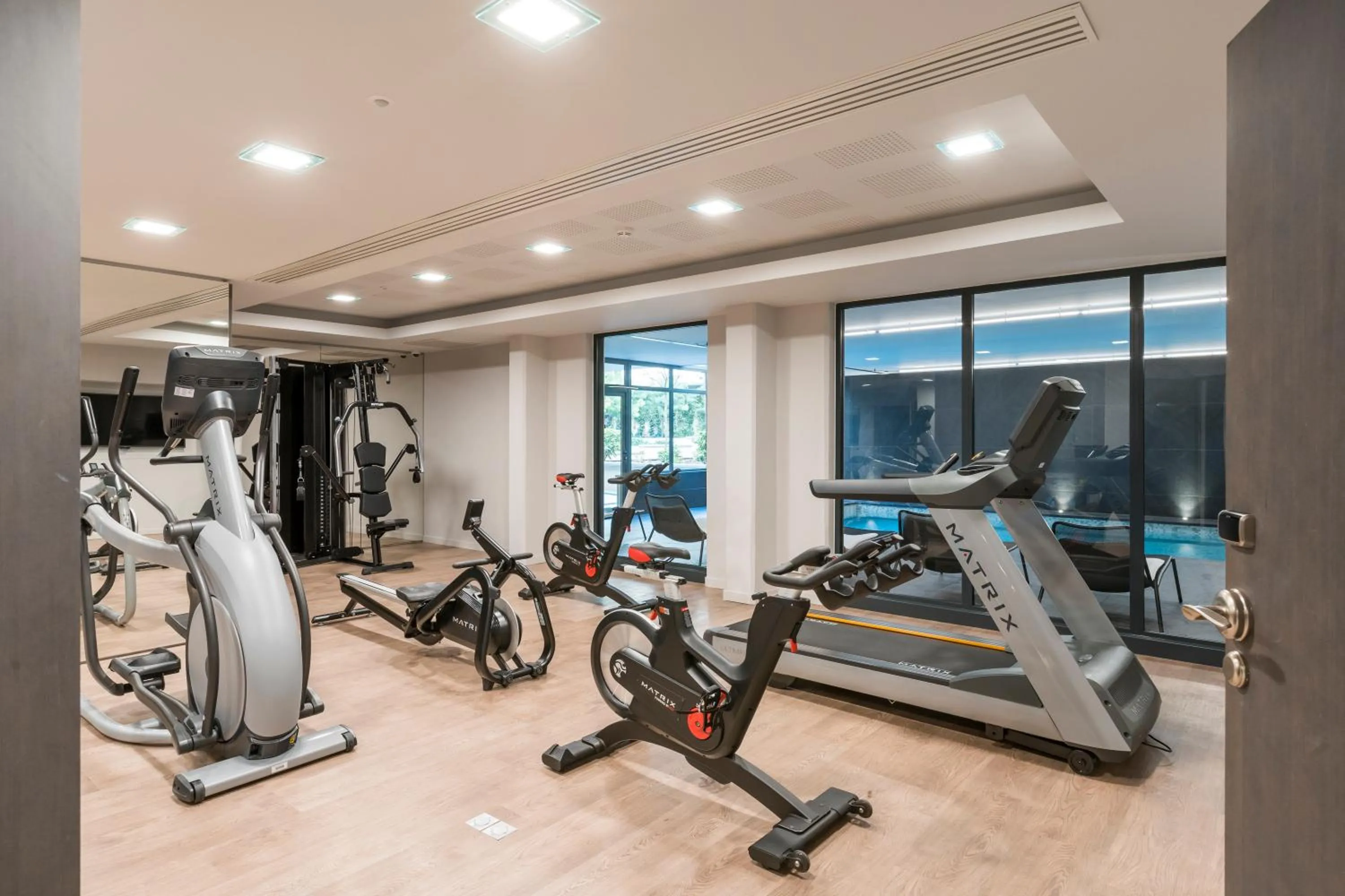 Fitness centre/facilities in Nemea Appart Hotel Cannes Palais