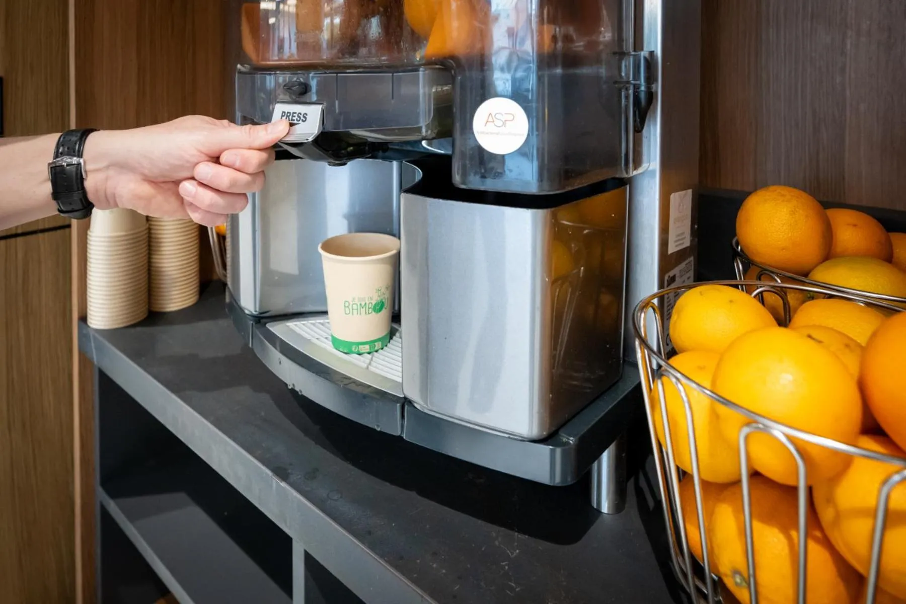 Breakfast in Nemea Appart Hotel Cannes Palais