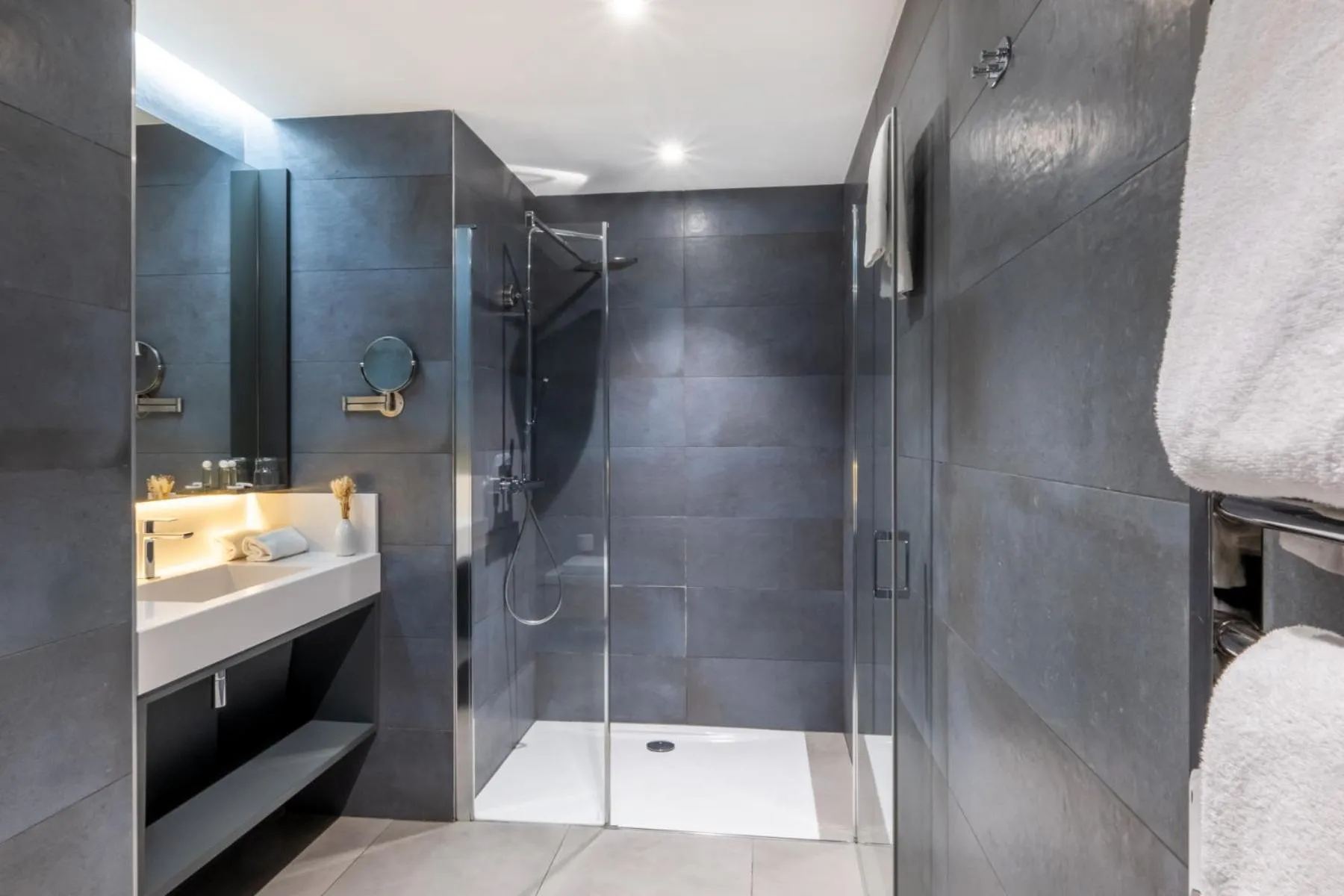 Shower in Nemea Appart Hotel Cannes Palais