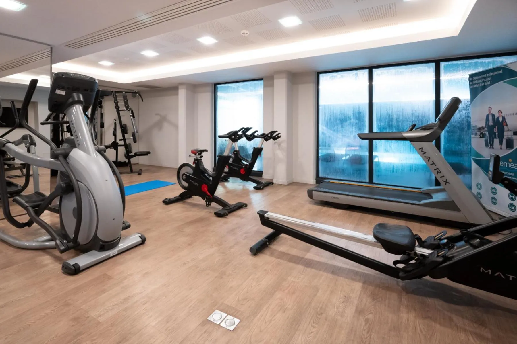 Fitness centre/facilities in Nemea Appart Hotel Cannes Palais