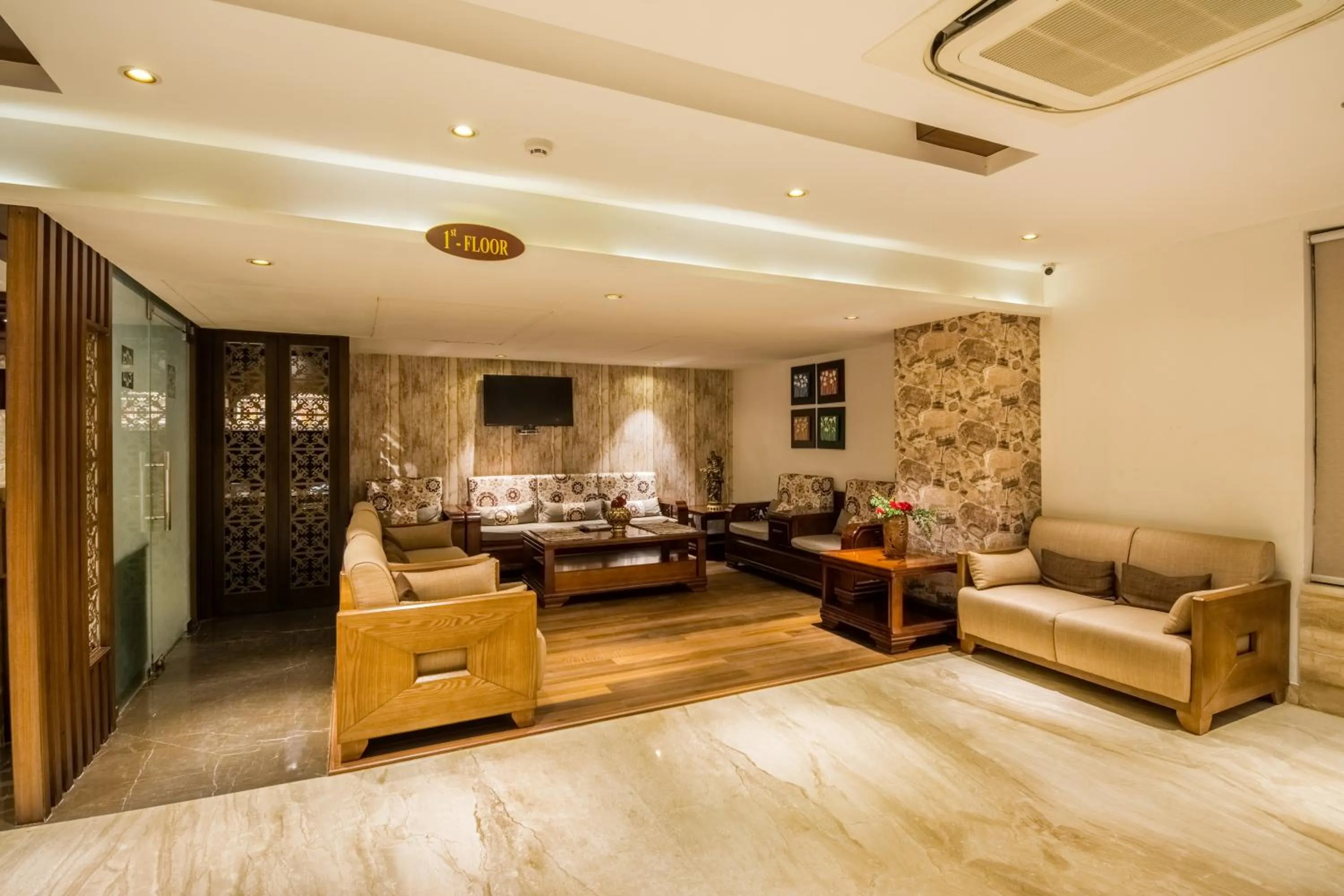 Lobby or reception in The Capital Hotel