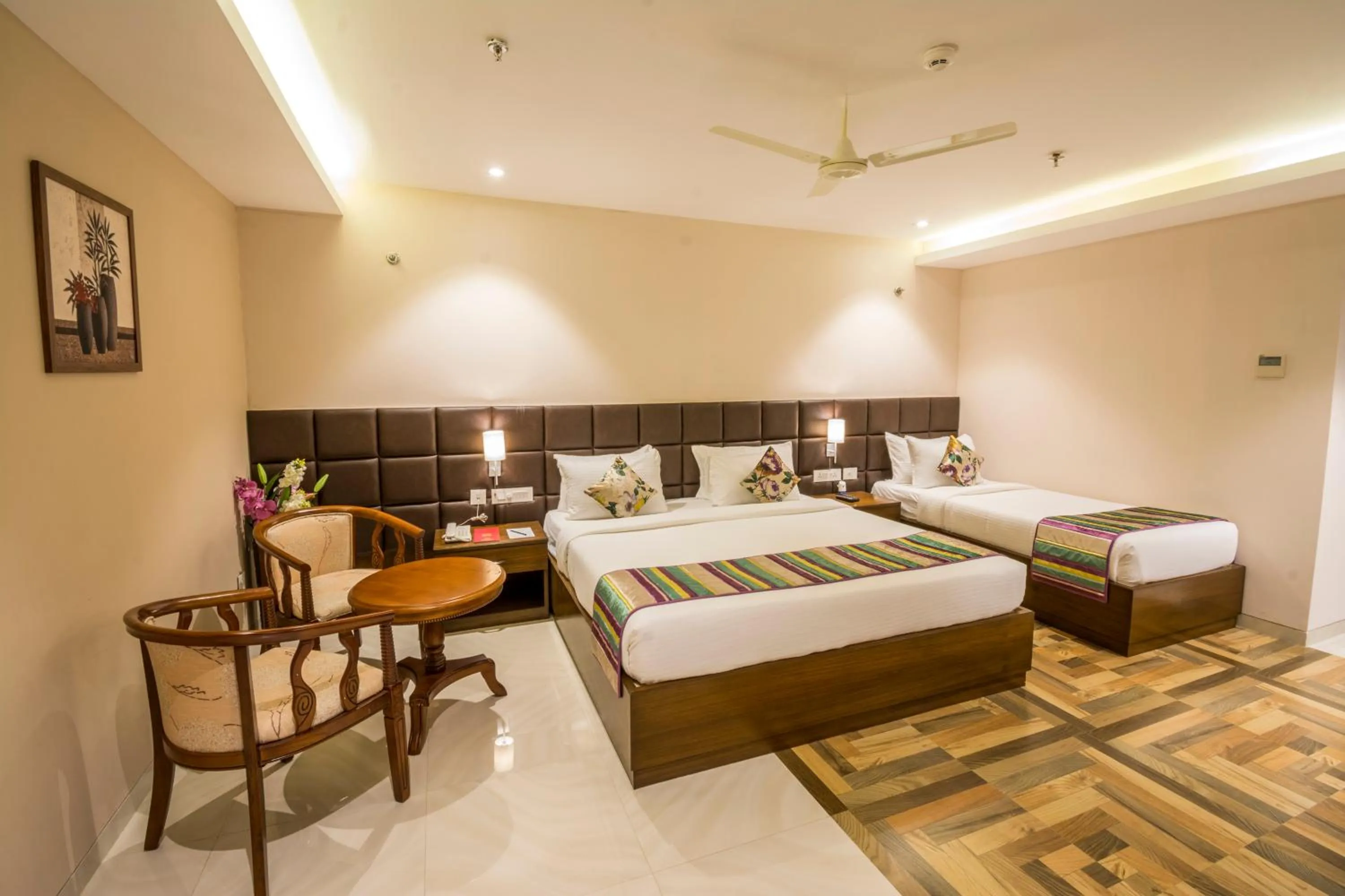 Bed in The Capital Hotel