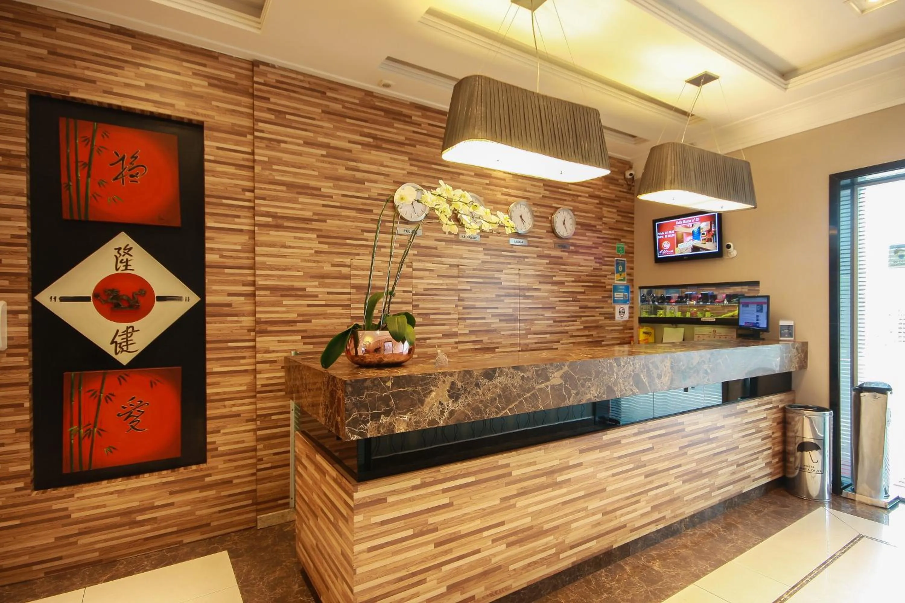 Lobby or reception in Glória Plaza Hotel (Adults Only)