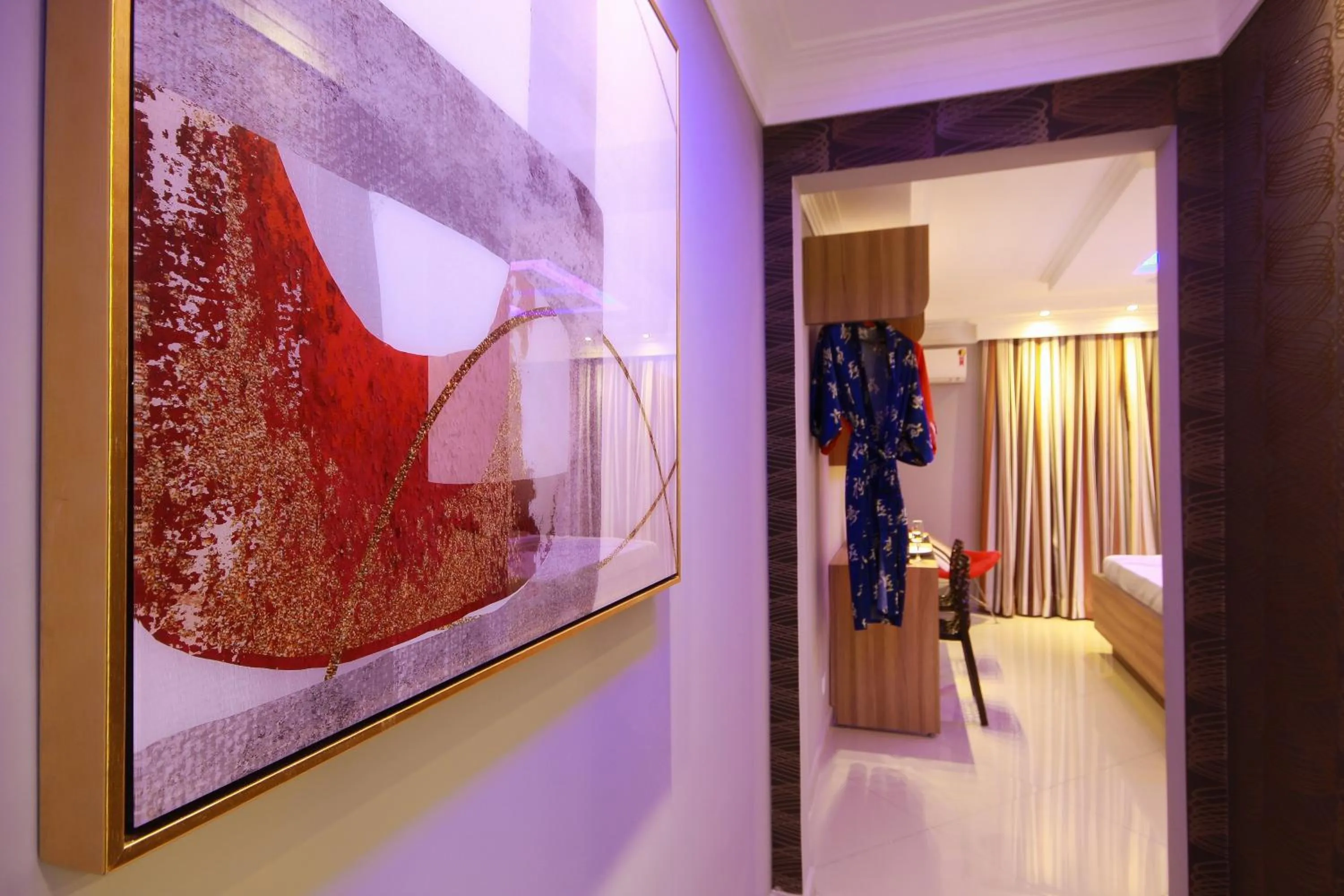 Bed in Glória Plaza Hotel (Adults Only)