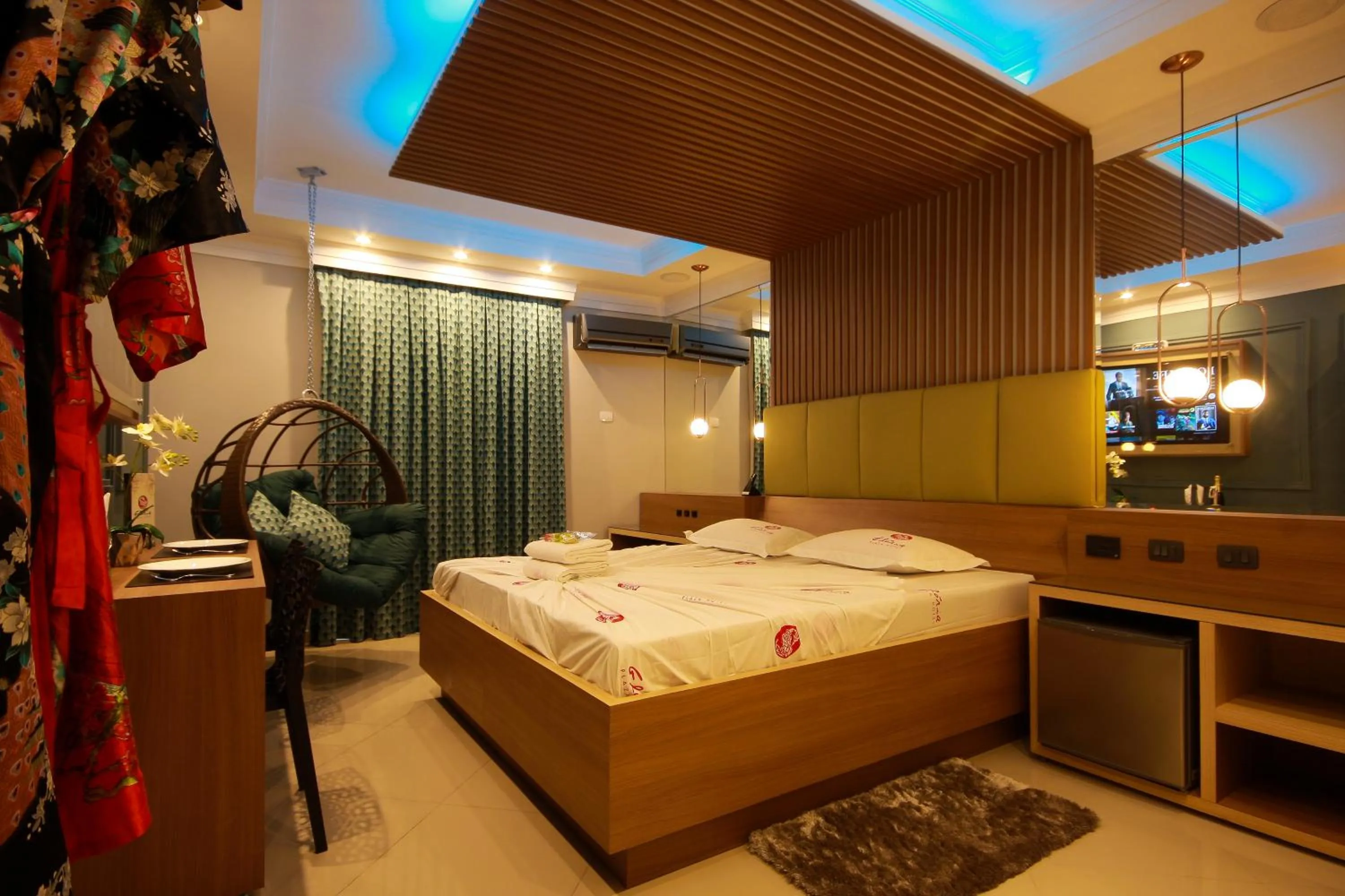 Bed in Glória Plaza Hotel (Adults Only)