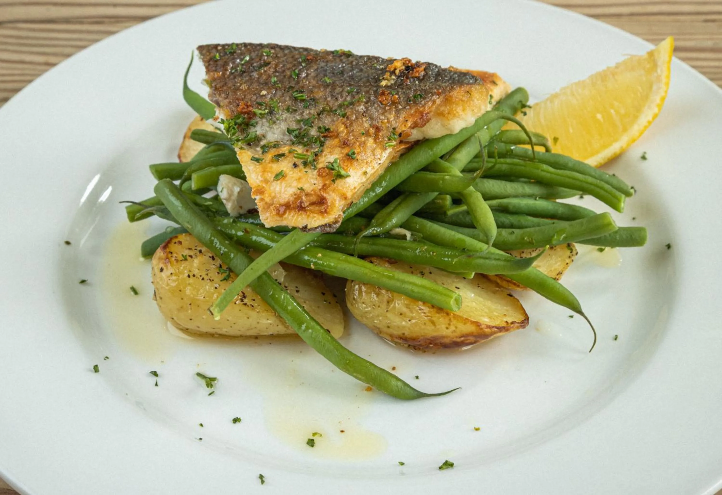 Food close-up in Alston House Hotel